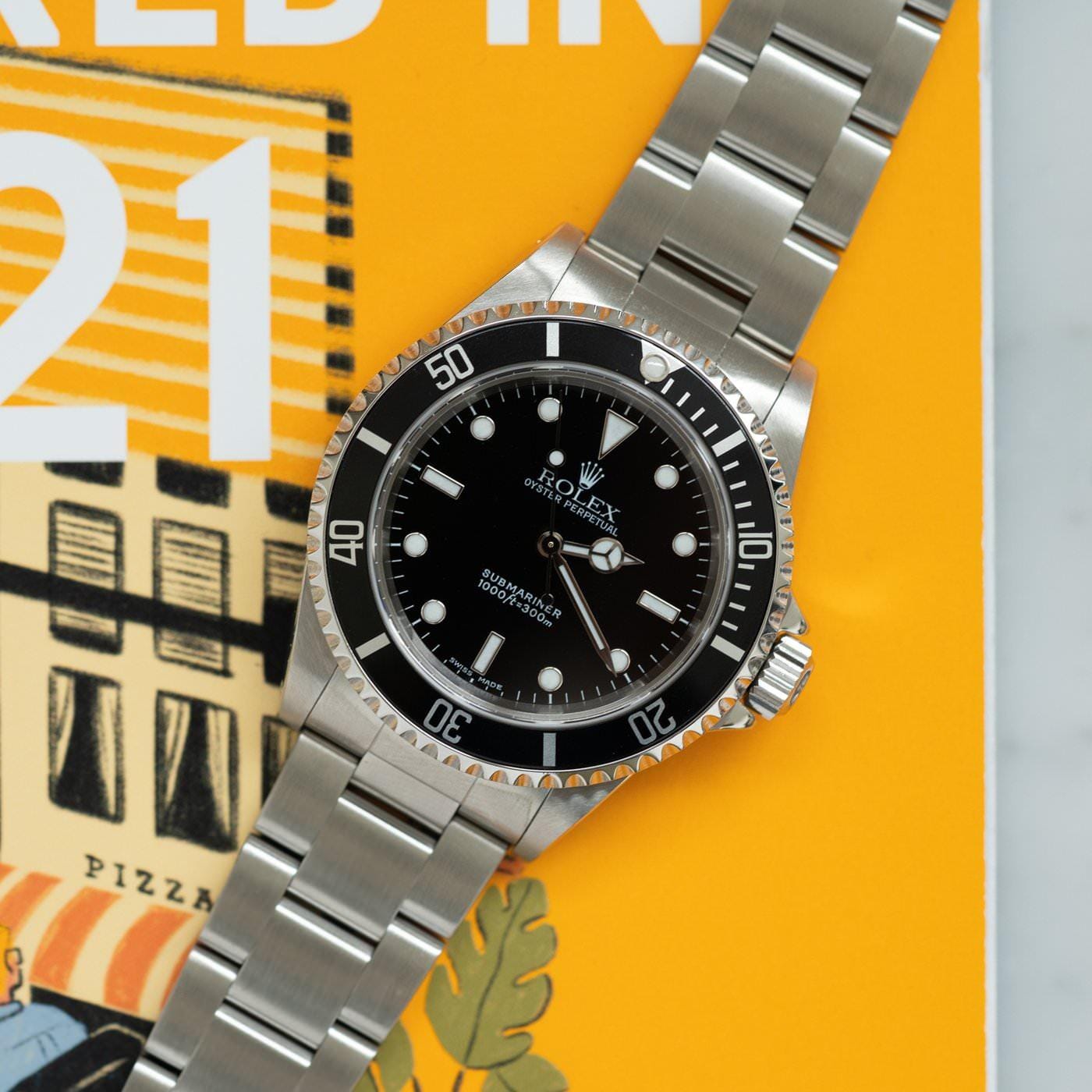 Now SOLD ROLEX SUBMARINER 14060M NON-DATE - Arbitro