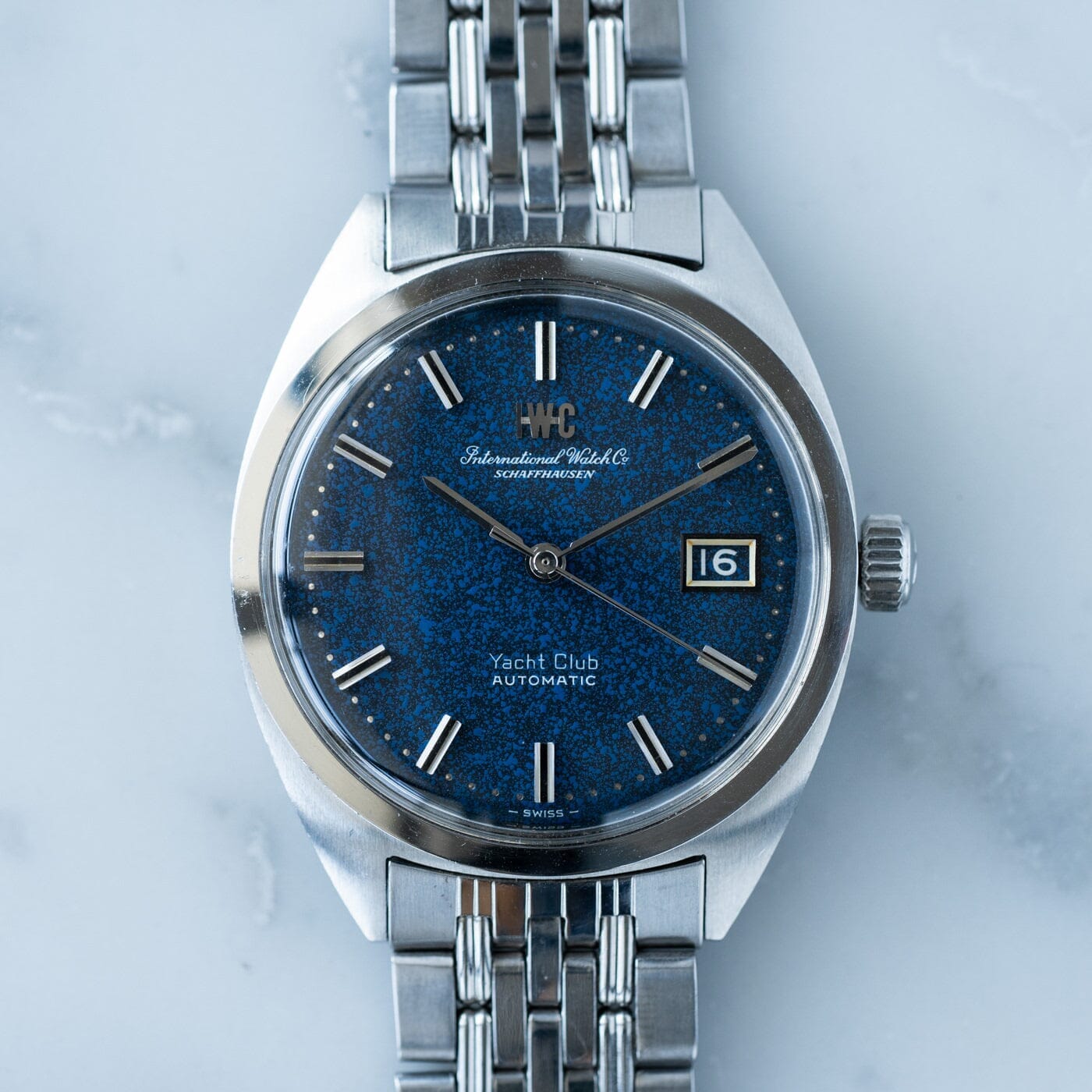 Archive: IWC Yacht Club 811AD Blue Mable Dial - Arbitro