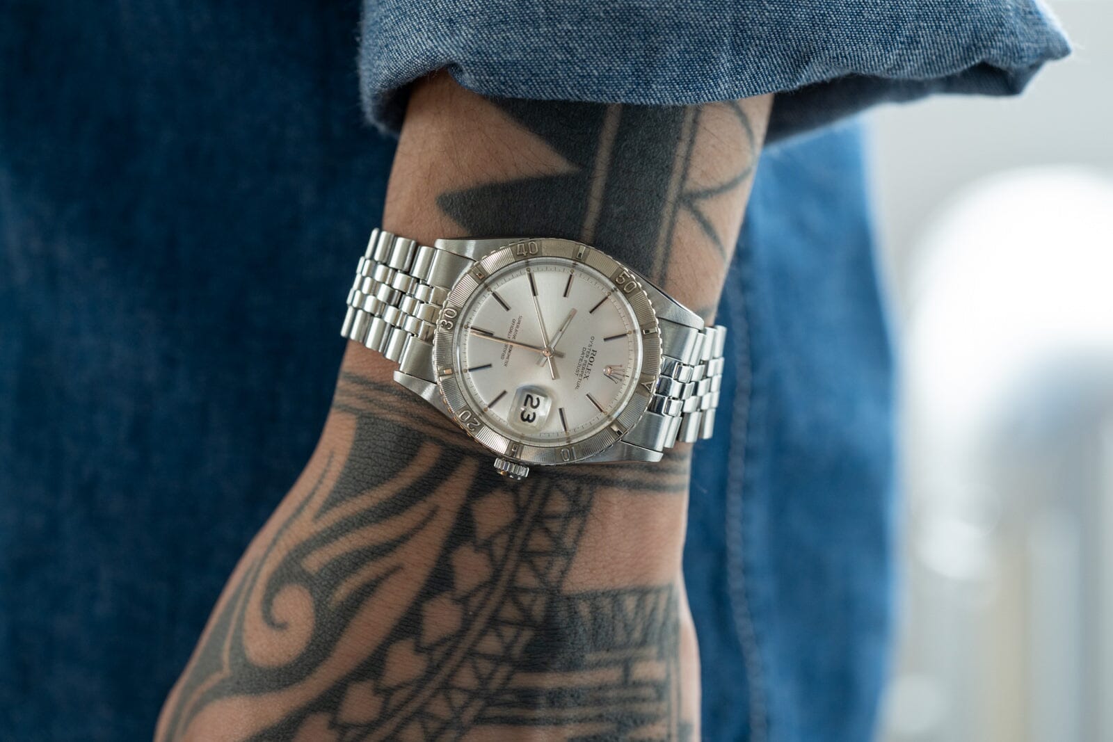 SOLD ROLEX OYSTER PERPETUAL DATEJUST 1625 "THUNDERBIRD" - Arbitro