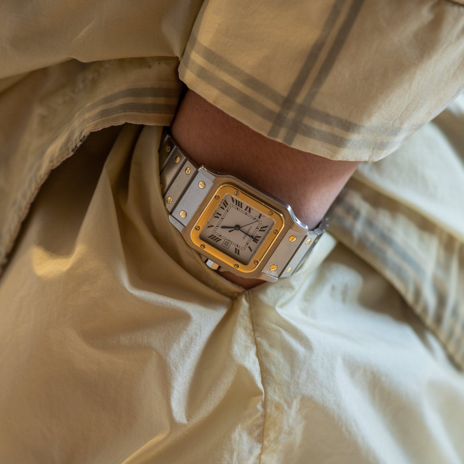 SOLD Cartier Santos Galbee LM - Arbitro