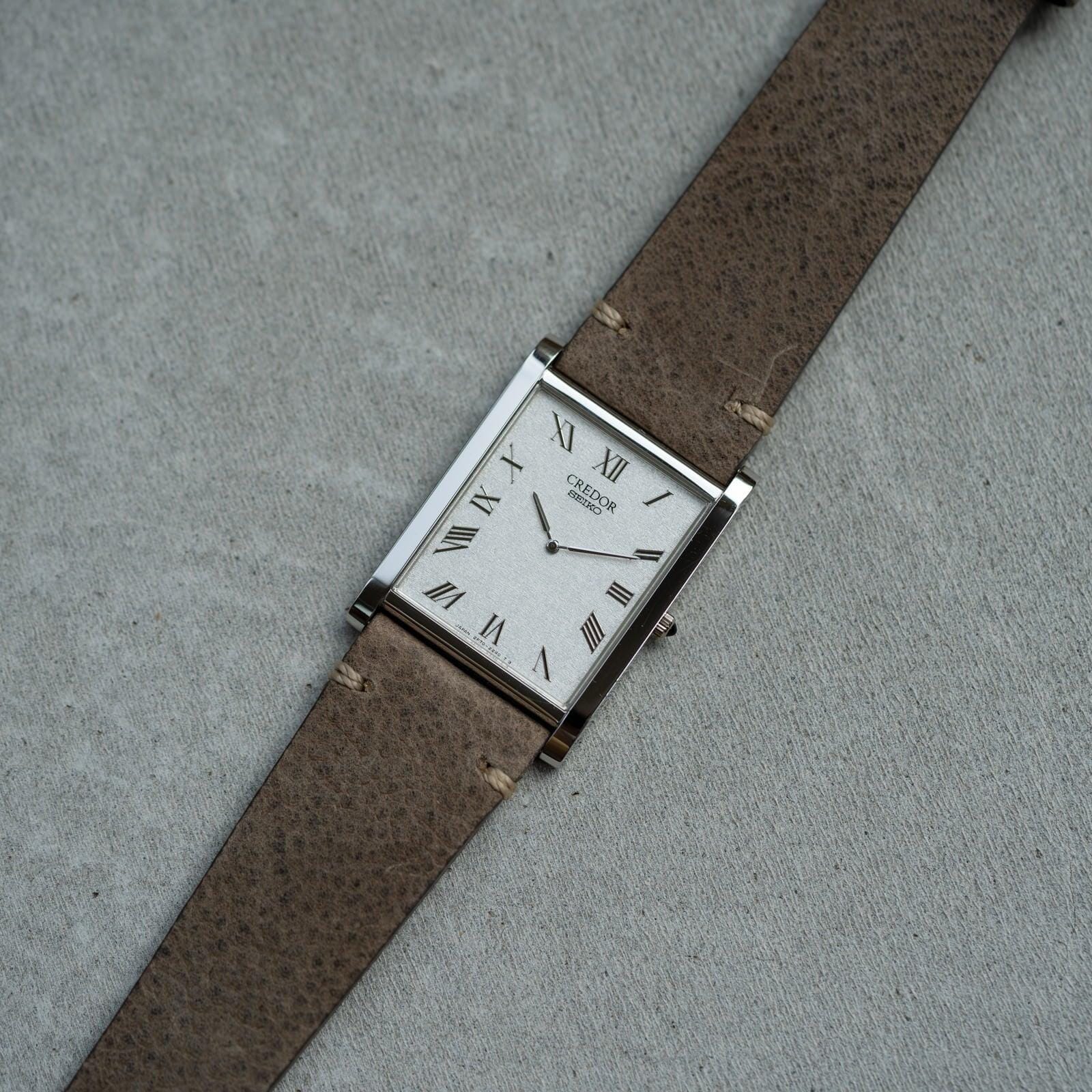 SEIKO CREDOR Prestige Rectangle Pt950 - Arbitro