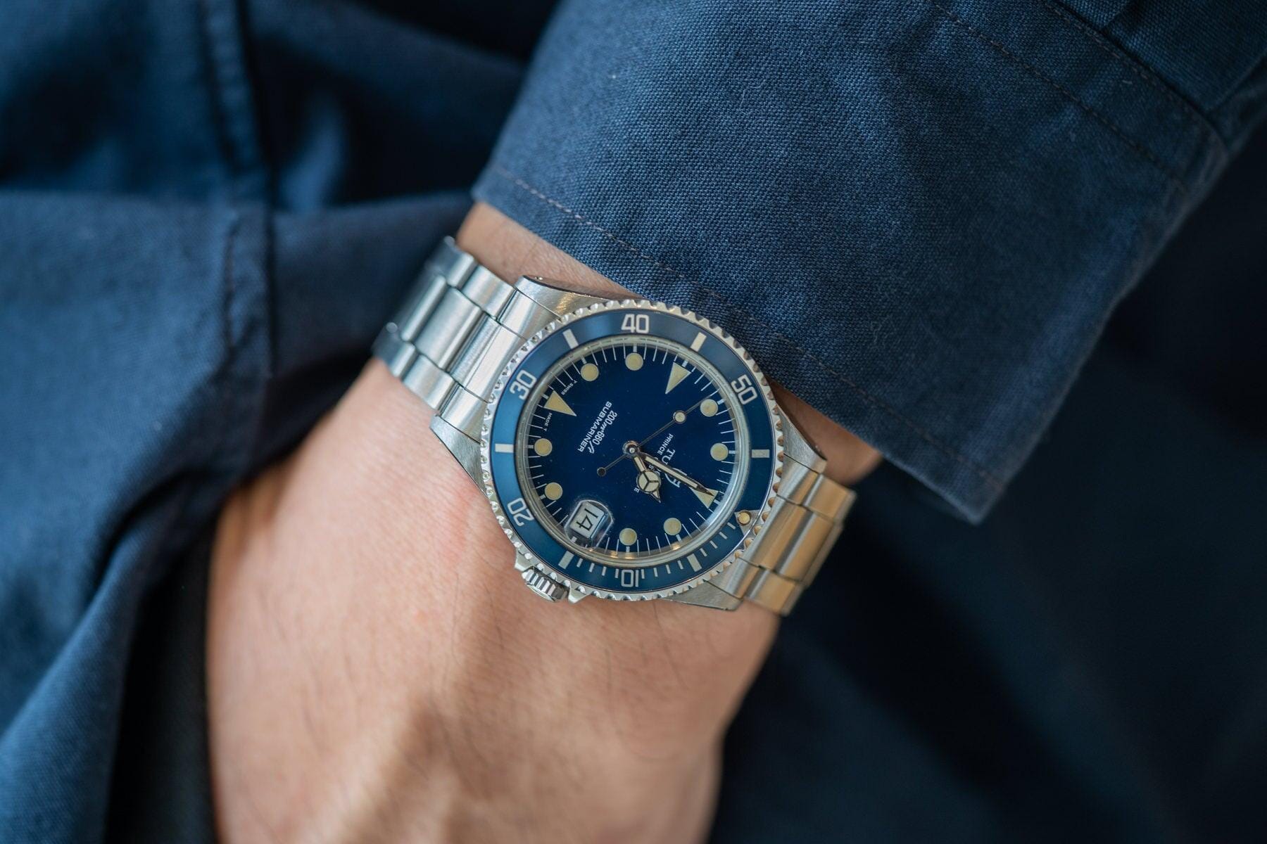 SOLD TUDOR SUBMARINER 75090 BLUE - Arbitro