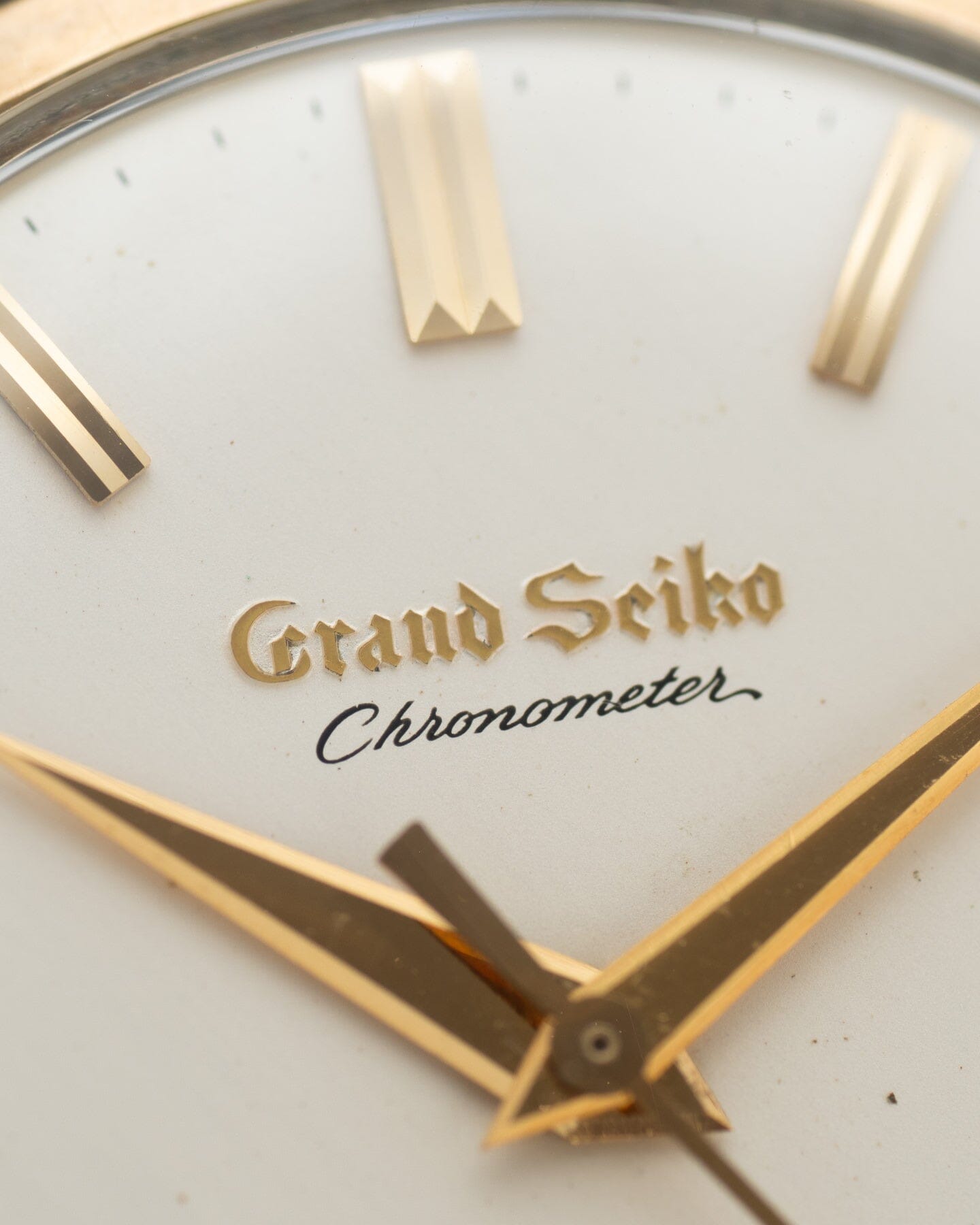 GRAND SEIKO FIRST J14070 植字ロゴ文字盤 Watch SEIKO