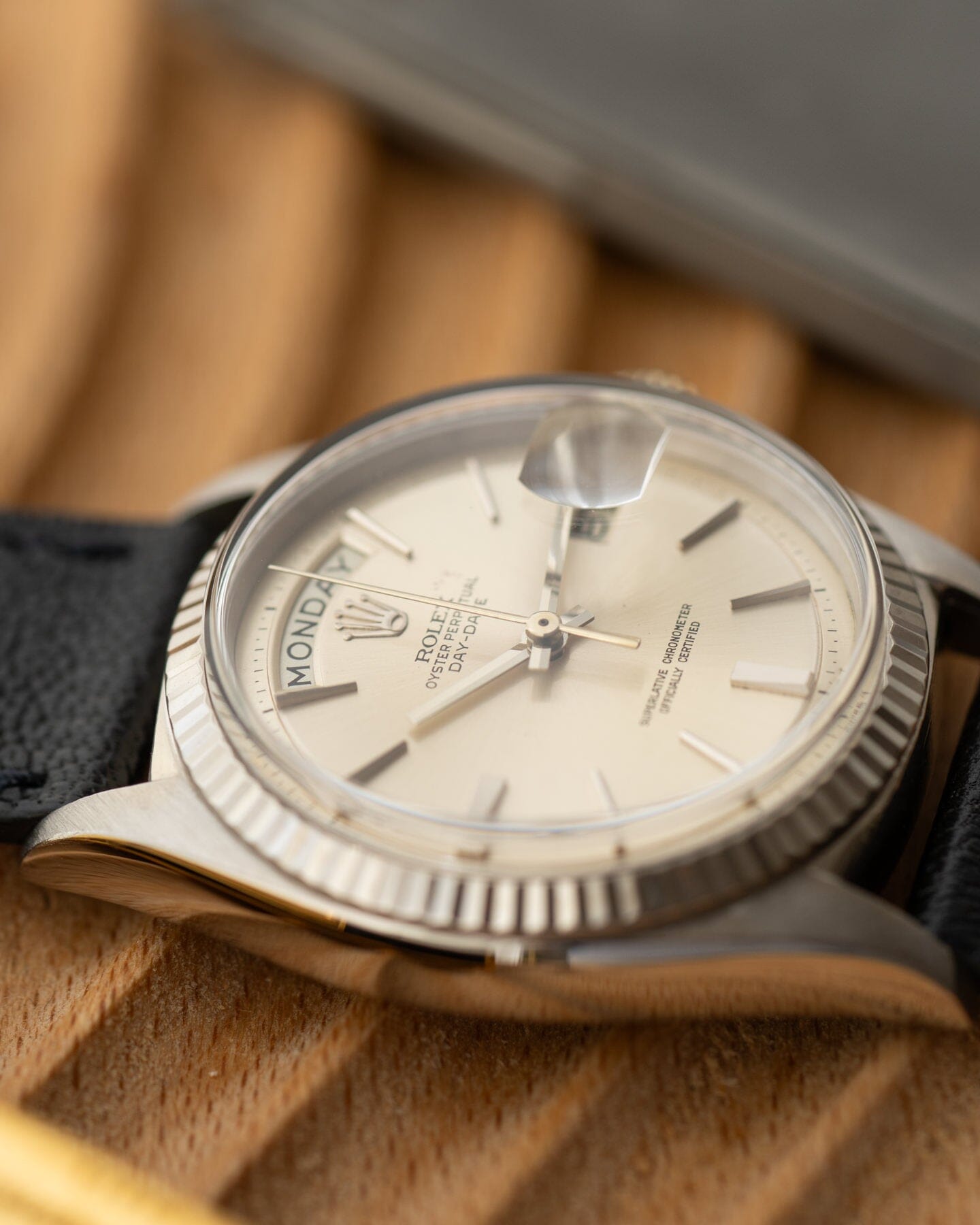 Rolex Day-Date 1803 WG "Doorstop Dial" Watch ROLEX
