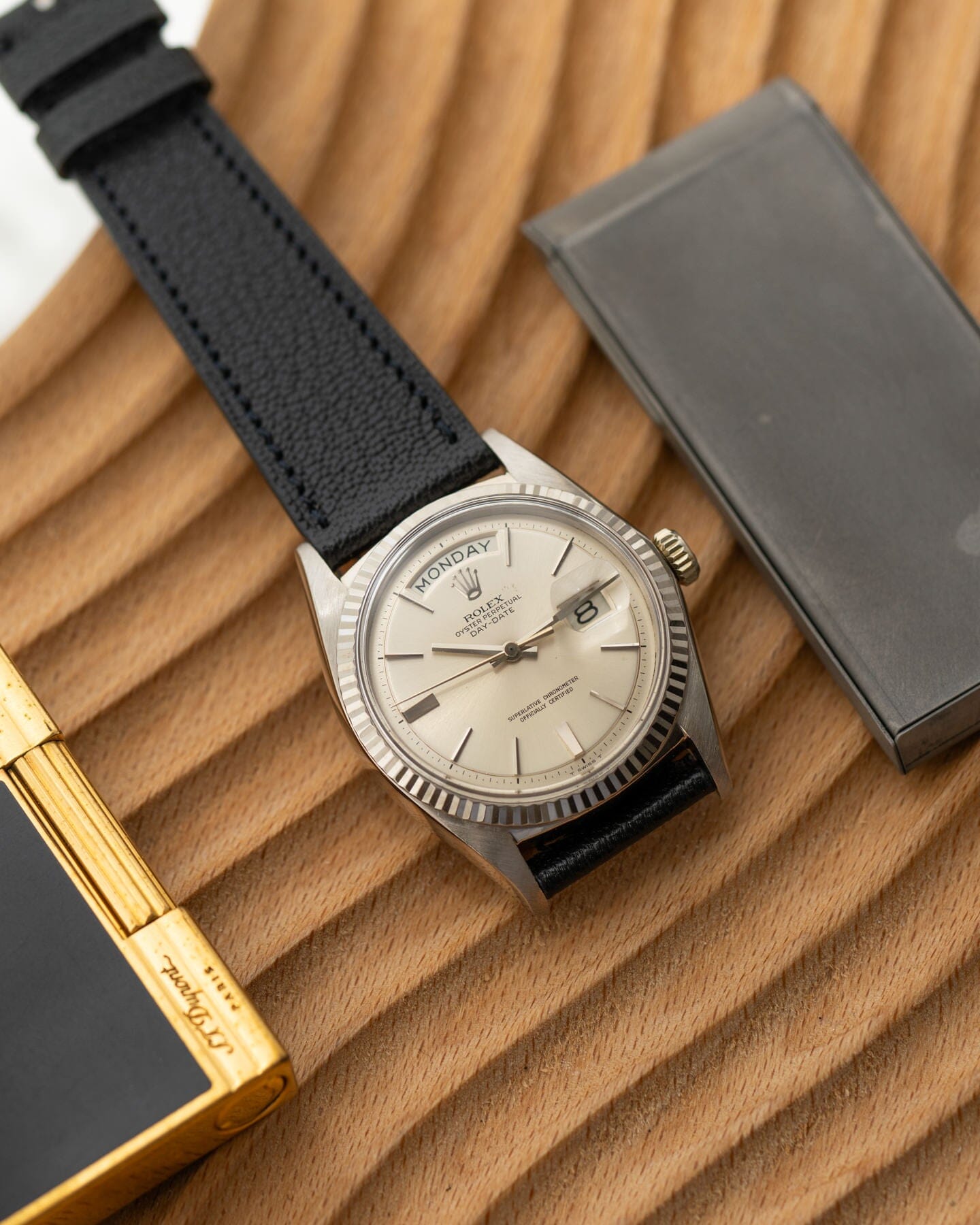 Rolex Day-Date 1803 WG "Doorstop Dial" Watch ROLEX