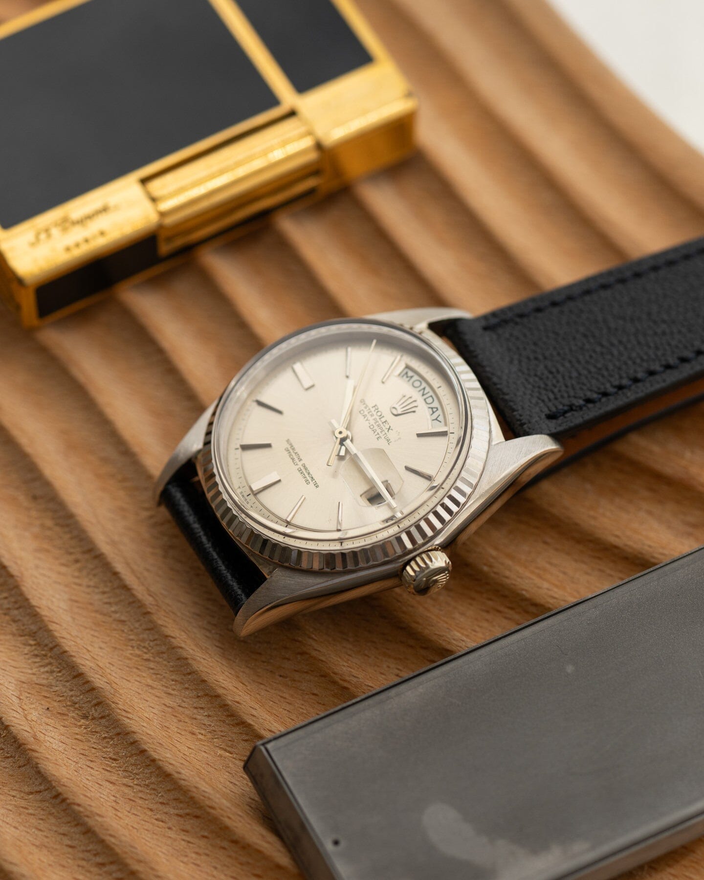 Rolex Day-Date 1803 WG "Doorstop Dial" Watch ROLEX