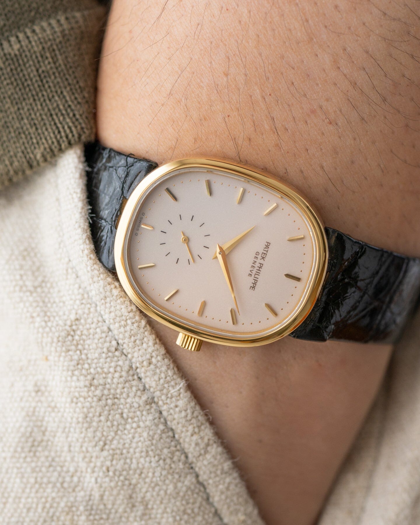 Patek Philippe ゴールデンエリプス 3978 YG シグマダイアル 保証書付き Watch PATEK PHILIPPE
