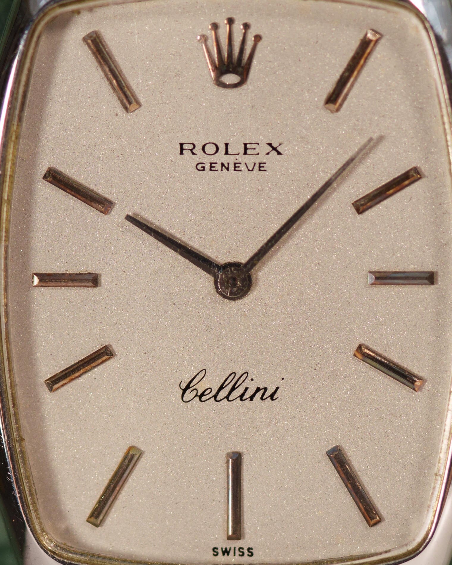 ロレックス チェリーニ 3807 WG シルバーダイアル Watch ROLEX