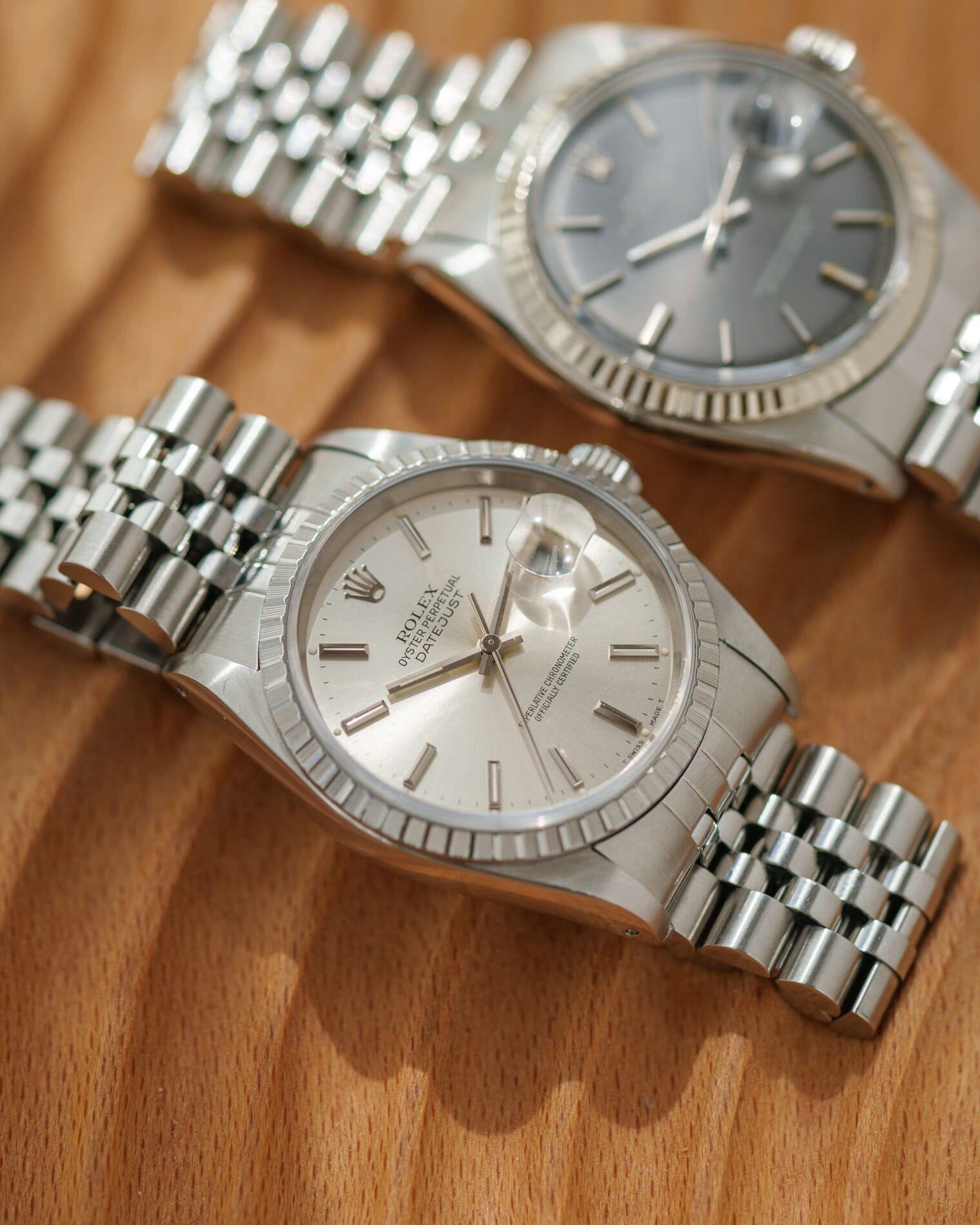 ロレックス デイトジャスト 16220 シルバーダイアル 保証書 国際サービス保証書付き Watch ROLEX