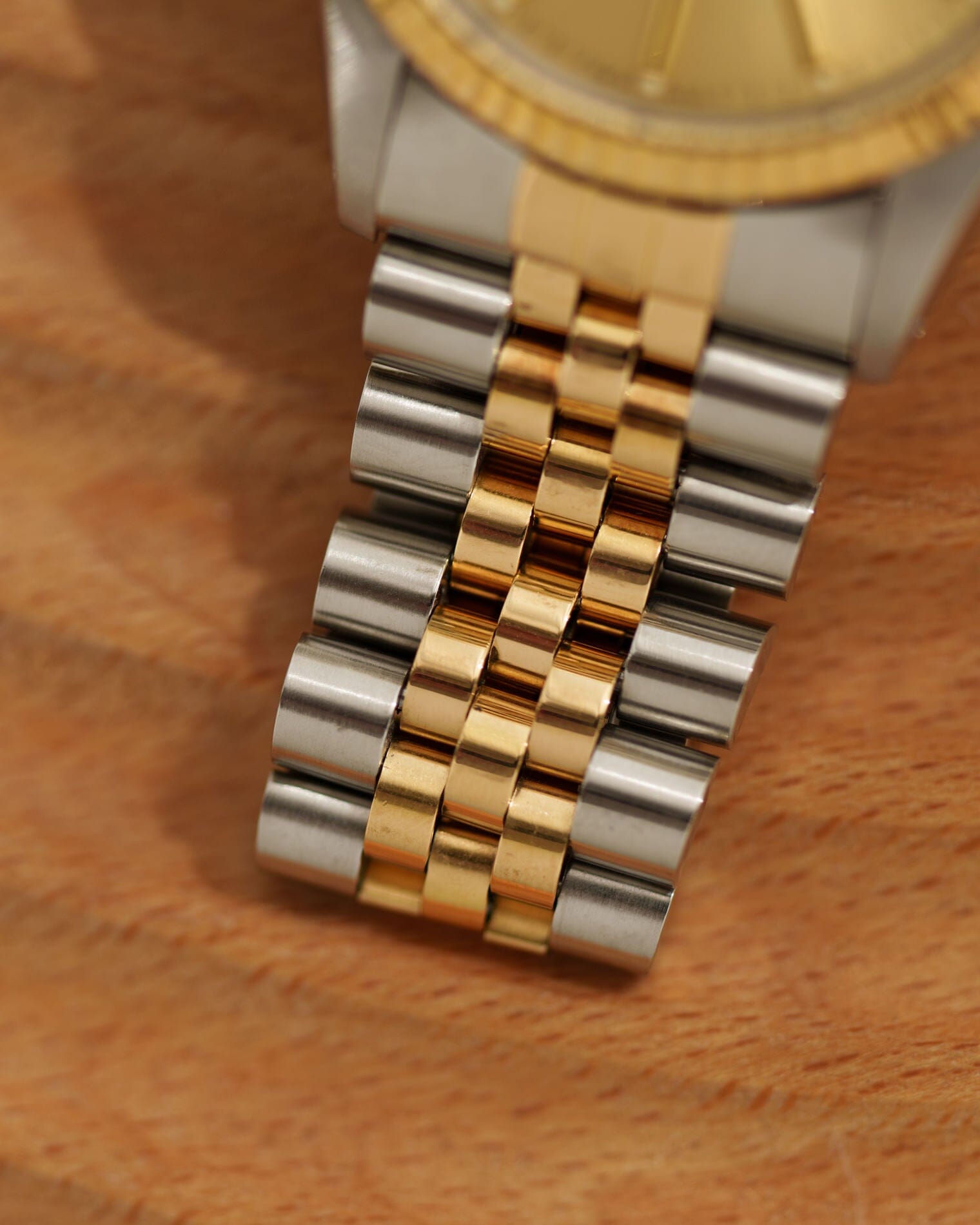 ロレックス デイトジャスト 16013 コンビ シャンパンダイアル Watch ROLEX