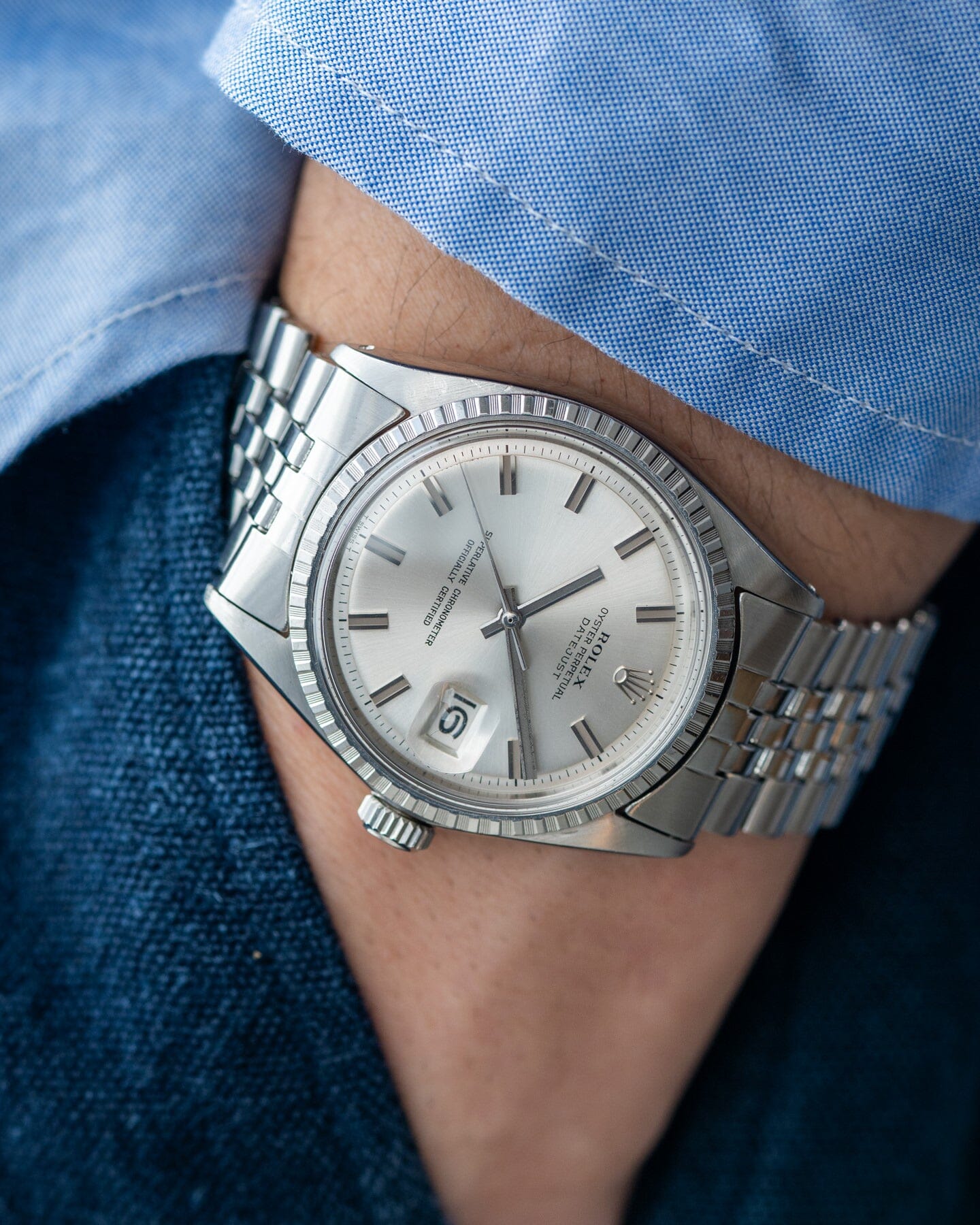 Rolex デイトジャスト 1603 ワイドボーイ Watch ROLEX
