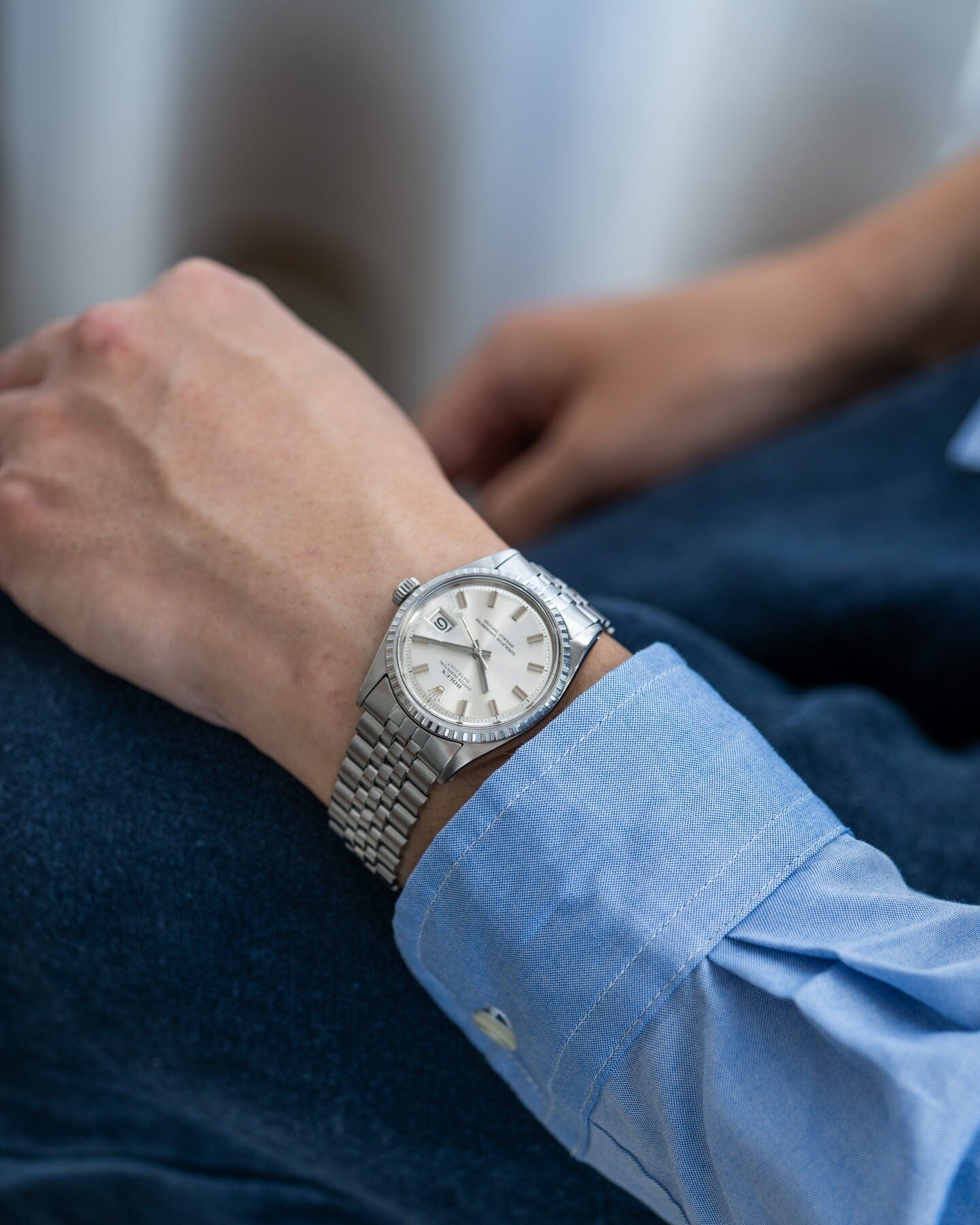Rolex デイトジャスト 1603 ワイドボーイ Watch ROLEX