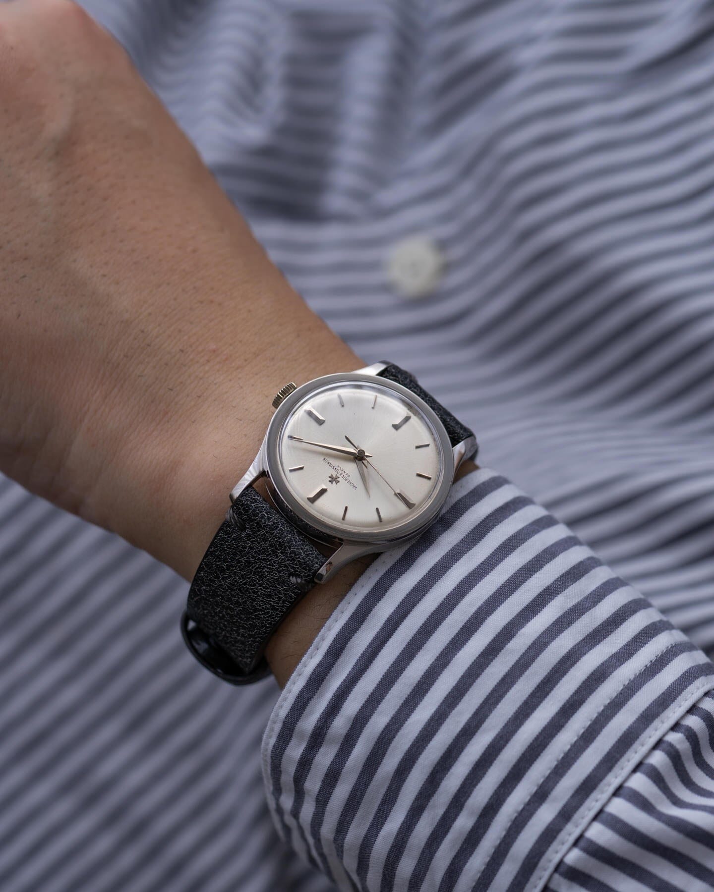 Vacheron Constantin ラウンド 4217 WG カラトラバ 箱付き Watch VACHERON CONSTANTIN