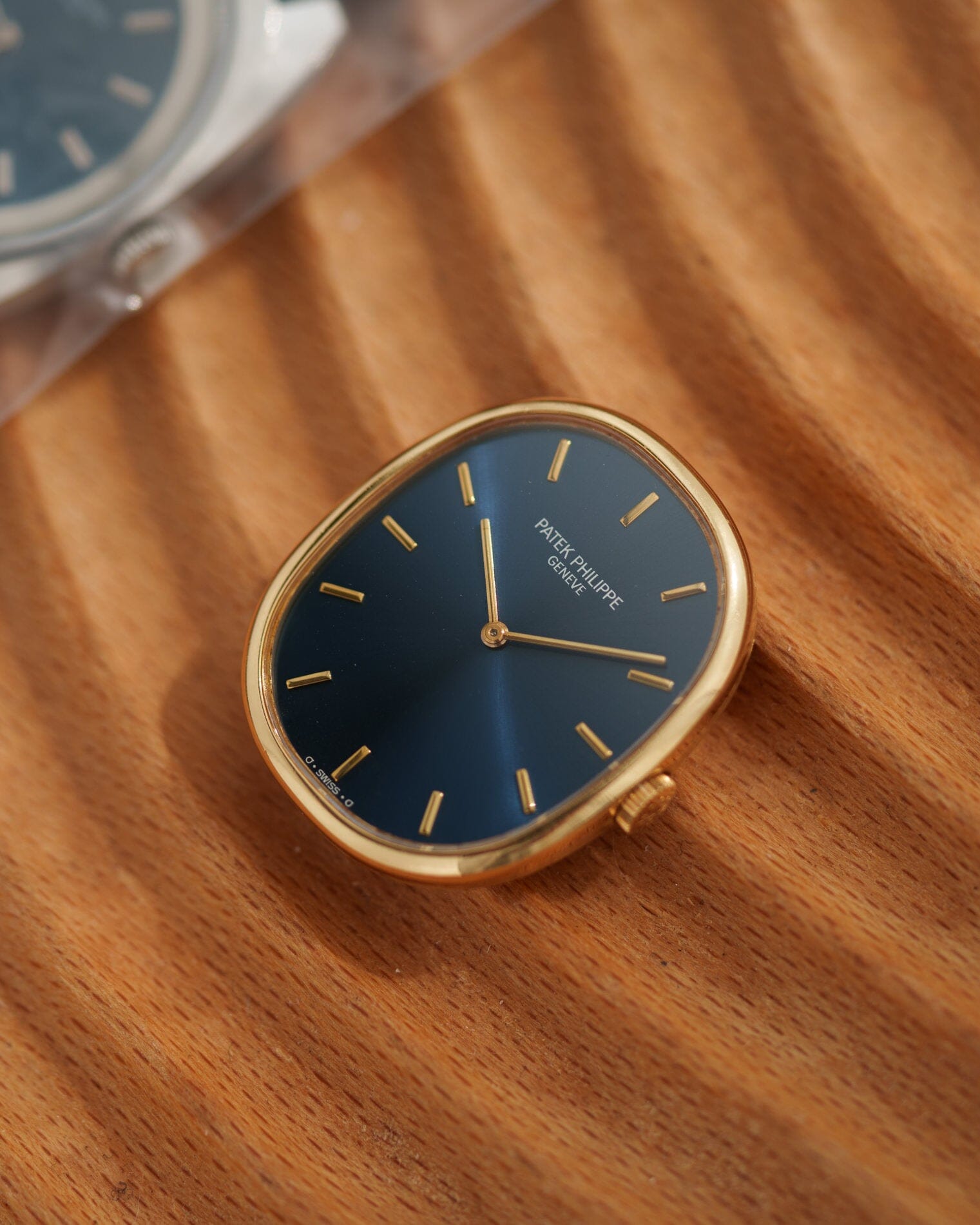 Patek Philippe ゴールデンエリプス 3848 YG ブルーシグマダイアル Watch PATEK PHILIPPE