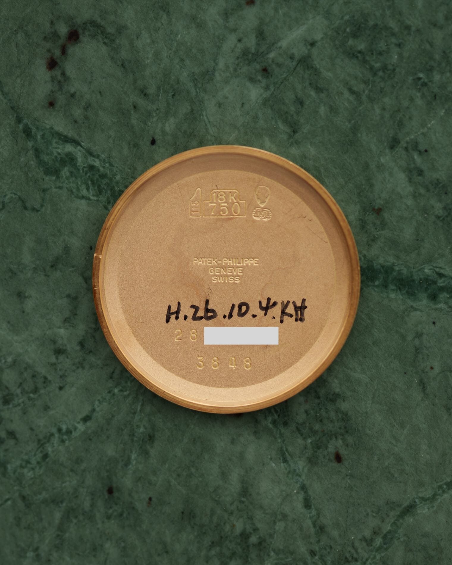 Patek Philippe ゴールデンエリプス 3848 YG ブルーシグマダイアル Watch PATEK PHILIPPE