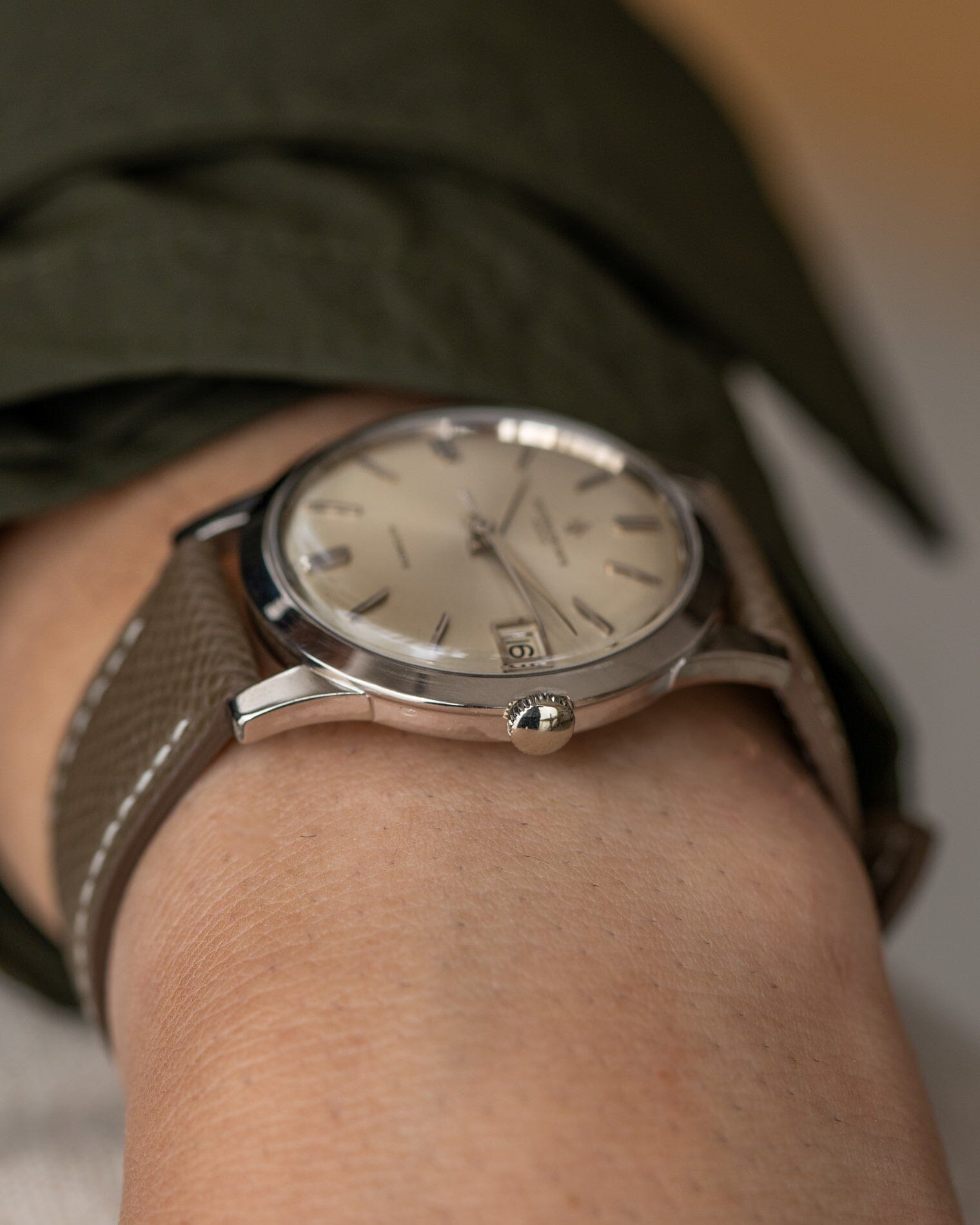 Vacheron Constantin ラウンド 6378Q WG シルバーダイアル Watch VACHERON CONSTANTIN