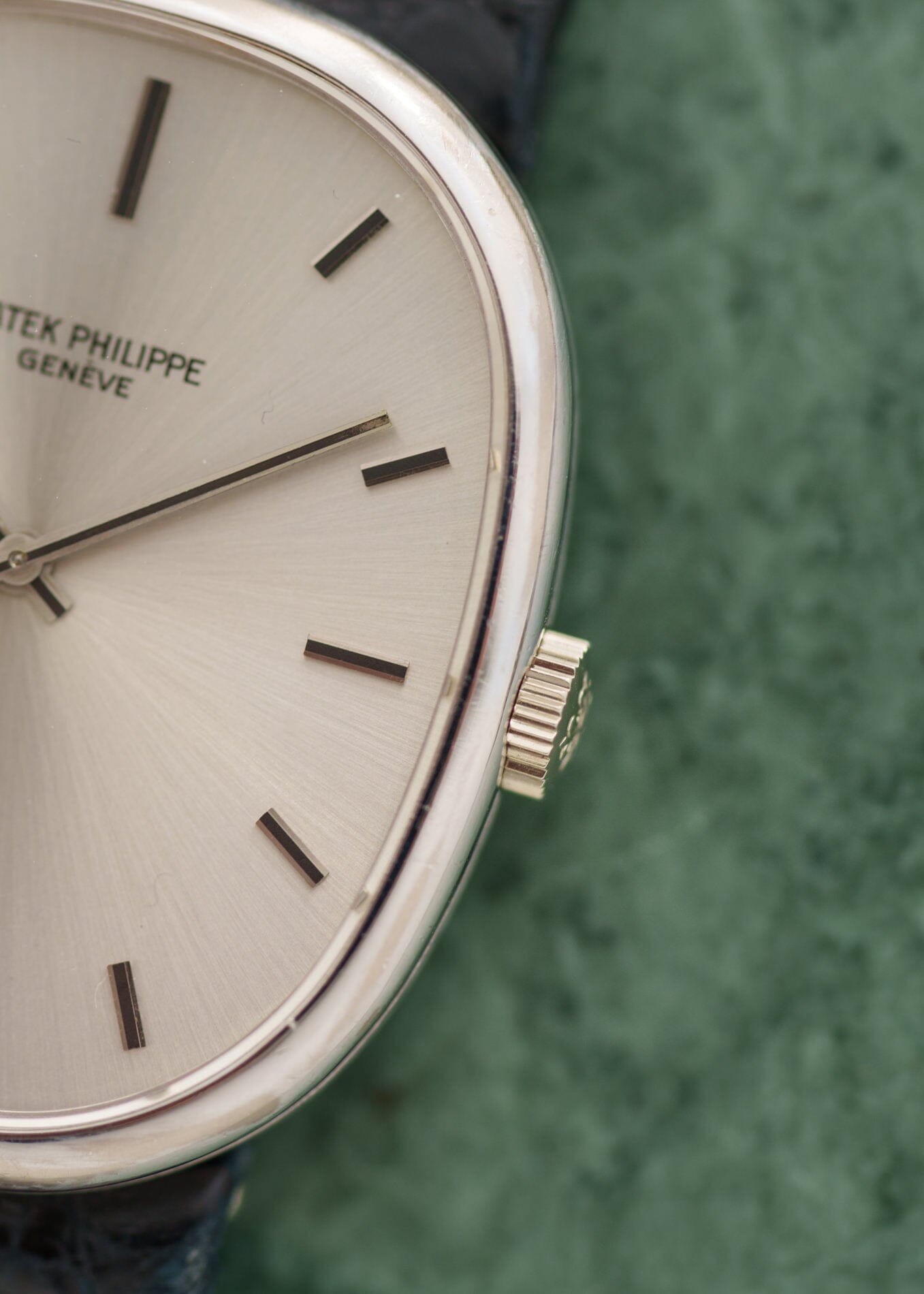 Patek Philippe ゴールデンエリプス 3848 WG シルバーシグマダイアル Watch PATEK PHILIPPE