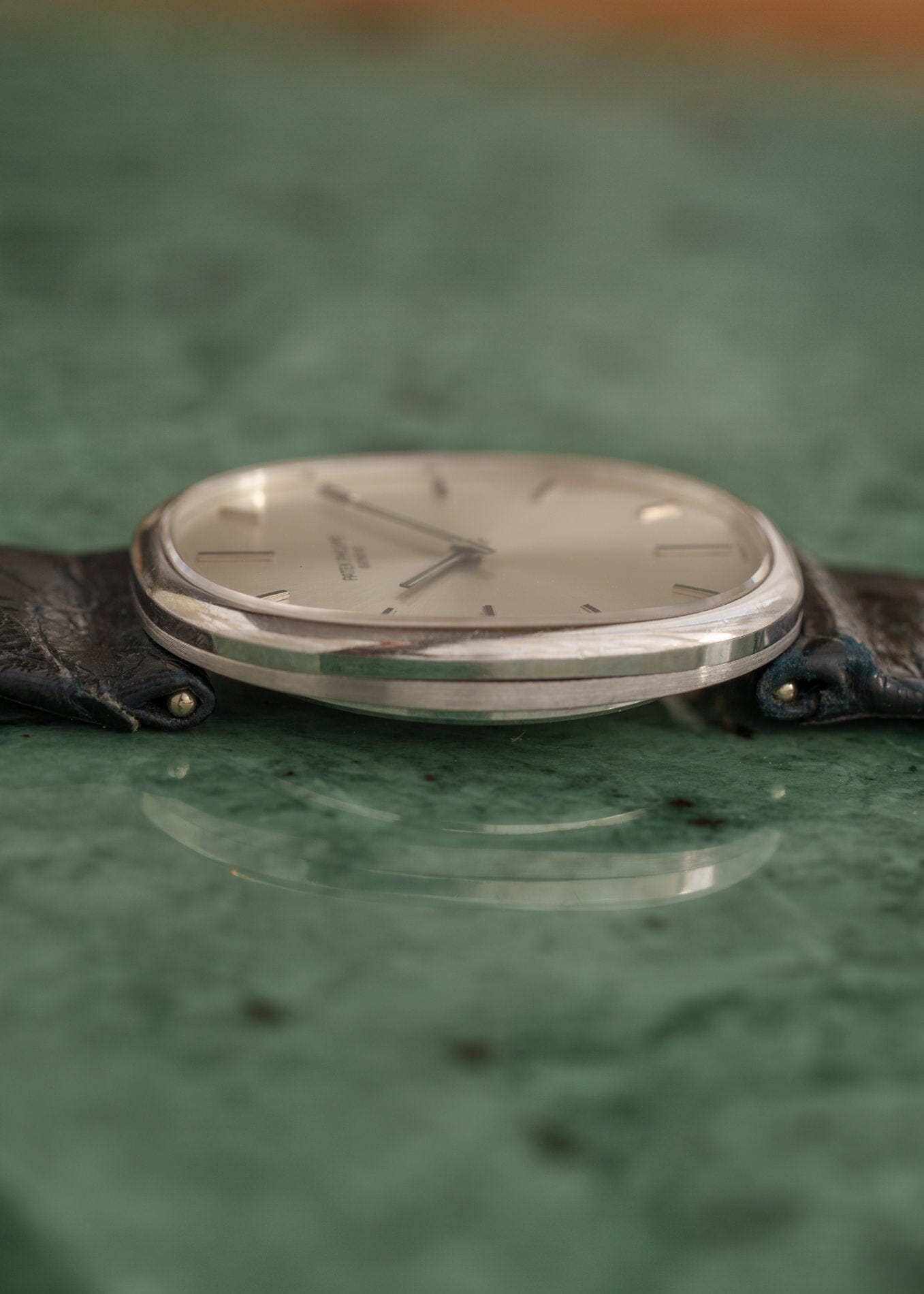 Patek Philippe ゴールデンエリプス 3848 WG シルバーシグマダイアル Watch PATEK PHILIPPE