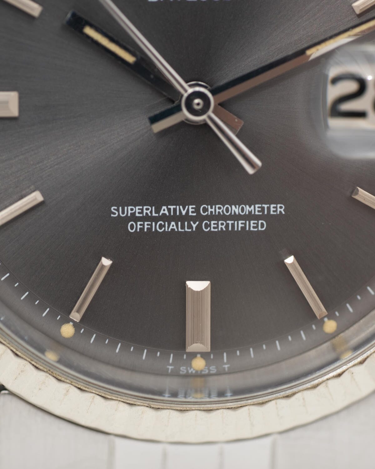 Rolex Datejust 1601 Grey Dial Watch ROLEX