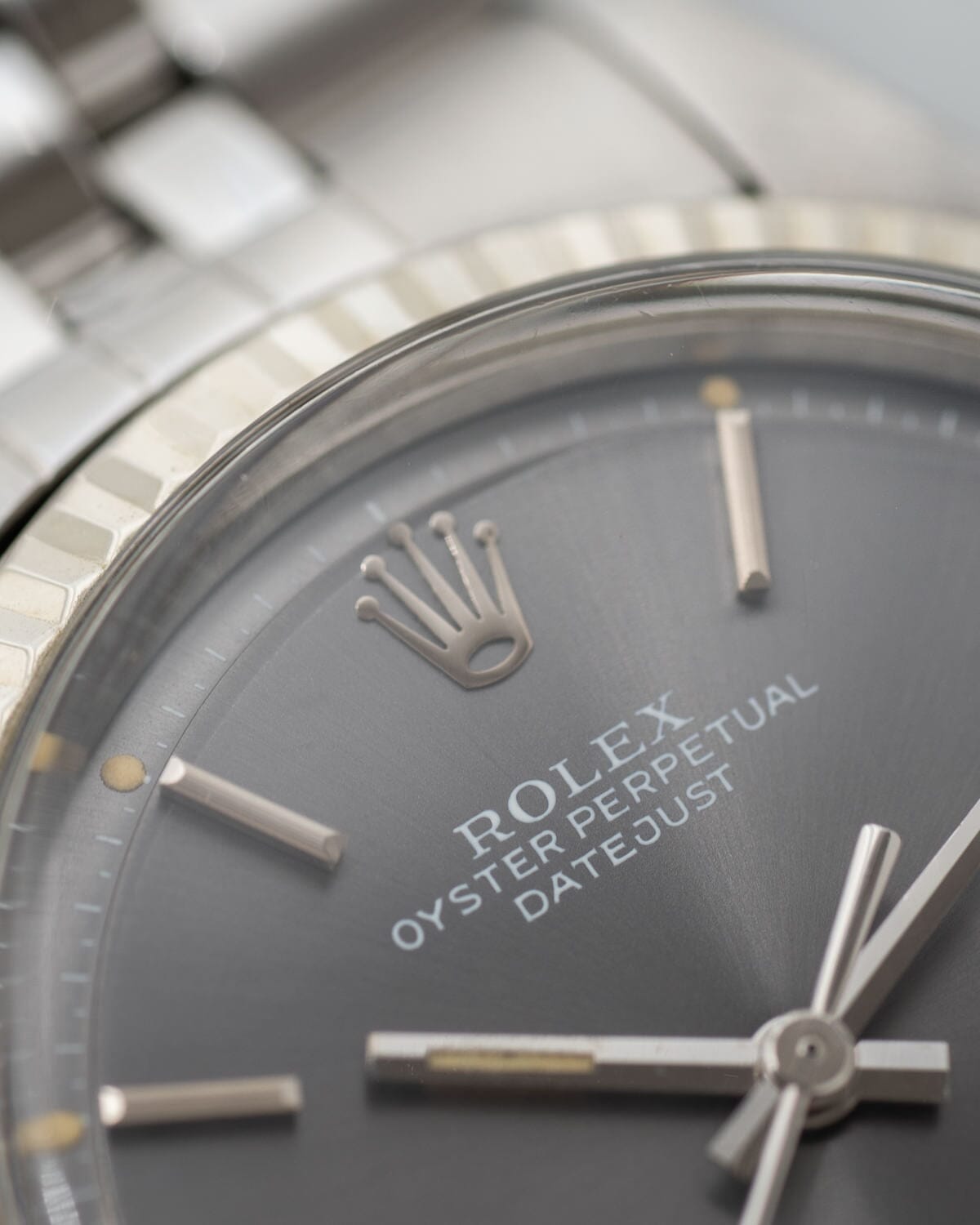 Rolex Datejust 1601 Grey Dial Watch ROLEX