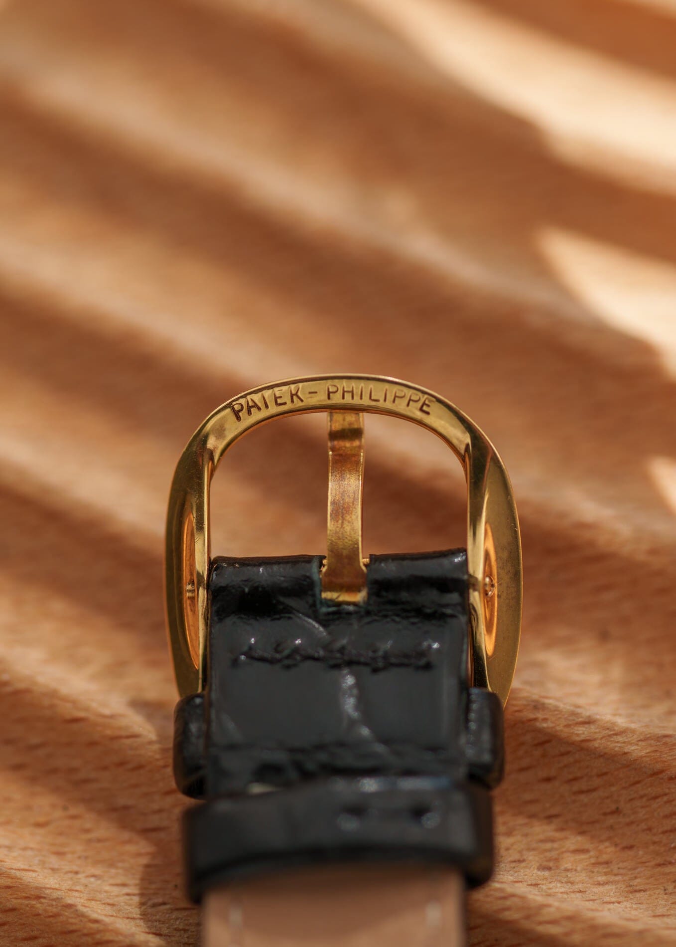 Patek Philippe ゴールデンエリプス 3598 YG オニキス アーカイブ付き Watch PATEK PHILIPPE