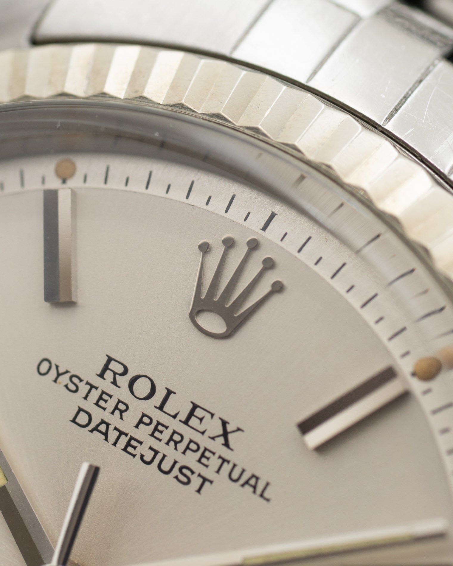 Rolex デイトジャスト 1601 シルバー 保証書付き Watch ROLEX