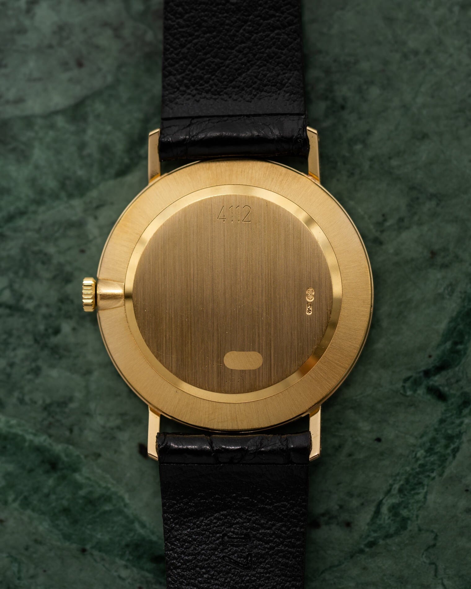 Rolex チェリーニ 4112 YG シャンパンダイアル 国際サービス保証書付き Watch ROLEX