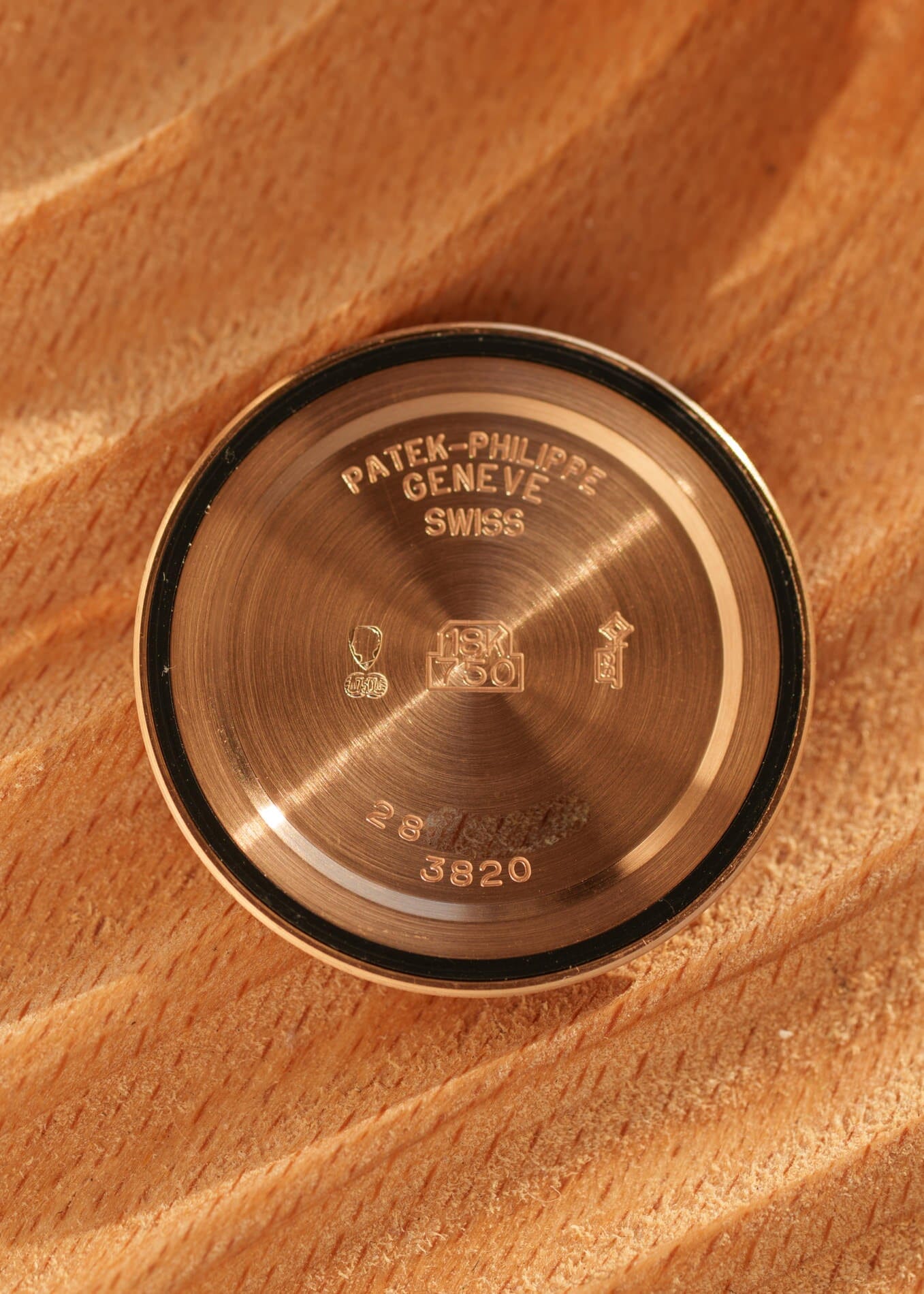 Patek Philippe カラトラバ 3820 PG ダイヤモンドダイアル 保証書付き Watch PATEK PHILIPPE