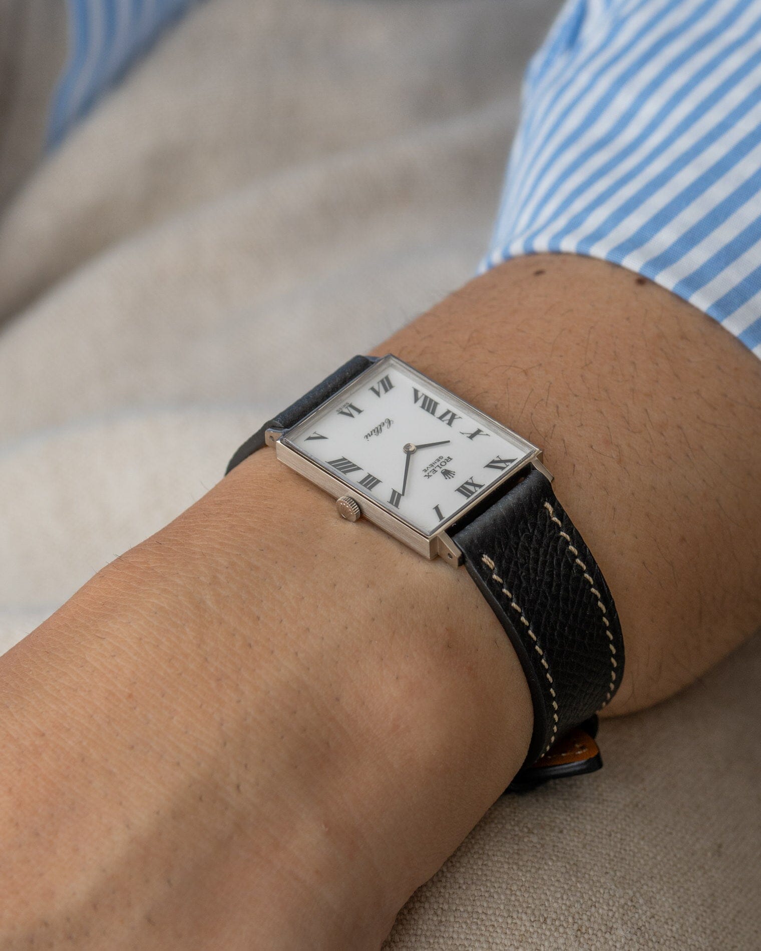 Rolex チェリーニ 3834 WG ホワイトローマン Watch ROLEX