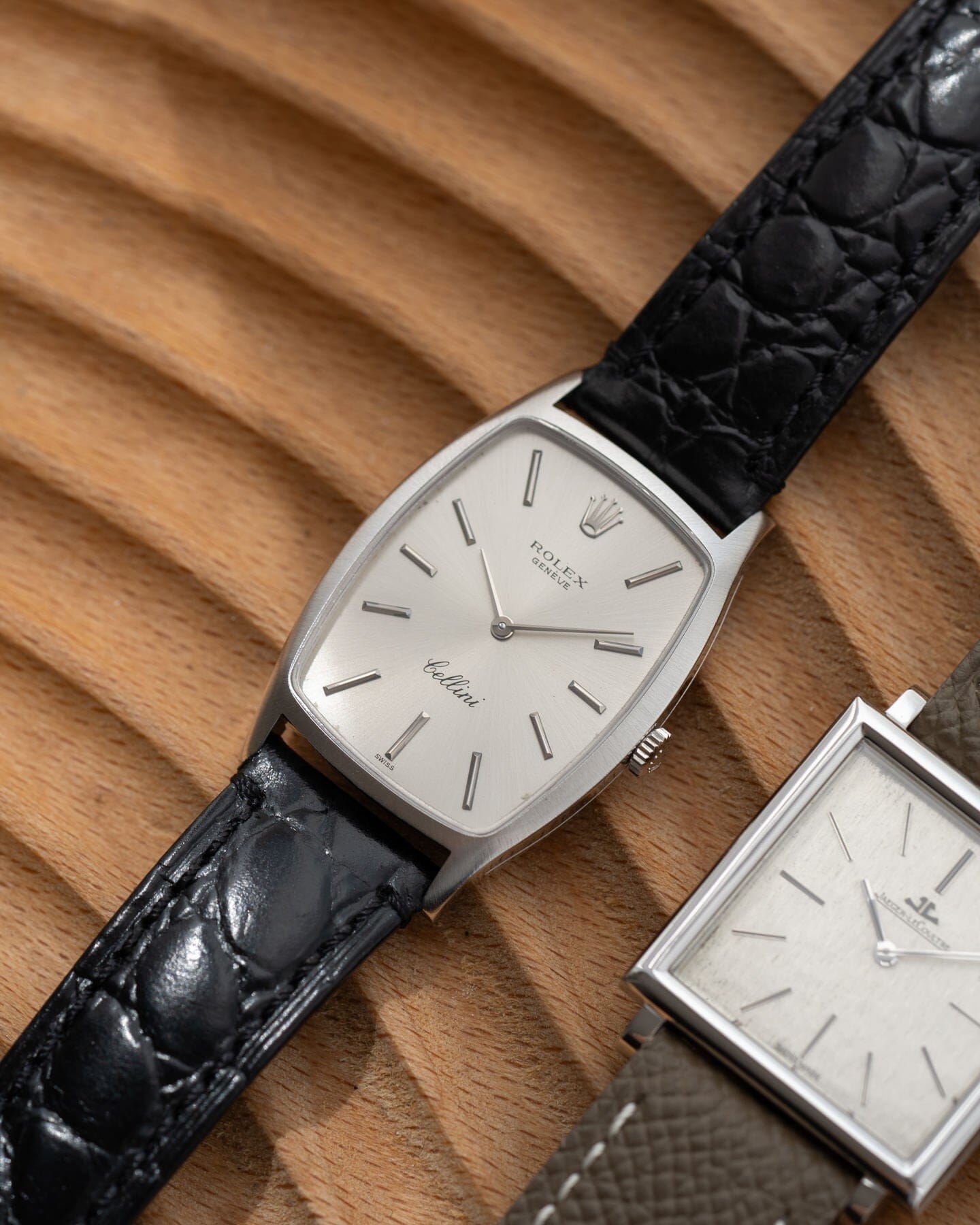 Rolex チェリーニ 3807 WG シルバーダイアル Watch ROLEX