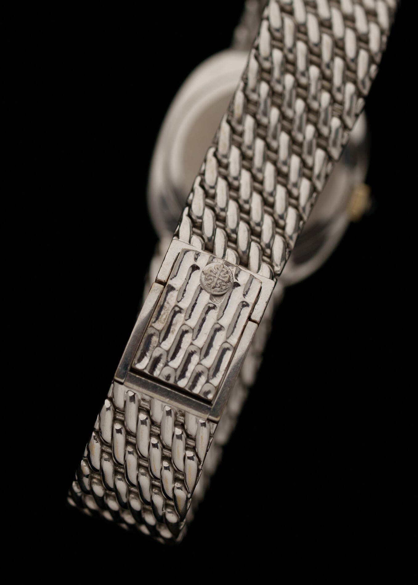 Patek Philippe ゴールデンエリプス 3849 WG ベゼルダイヤ ブルーダイアル 保証書付き Watch PATEK PHILIPPE