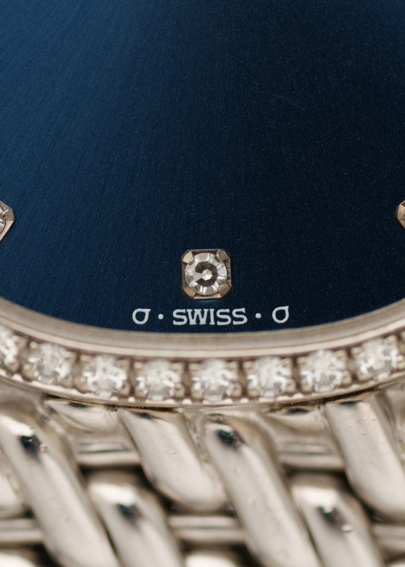 Patek Philippe ゴールデンエリプス 3849 WG ベゼルダイヤ ブルーダイアル 保証書付き Watch PATEK PHILIPPE