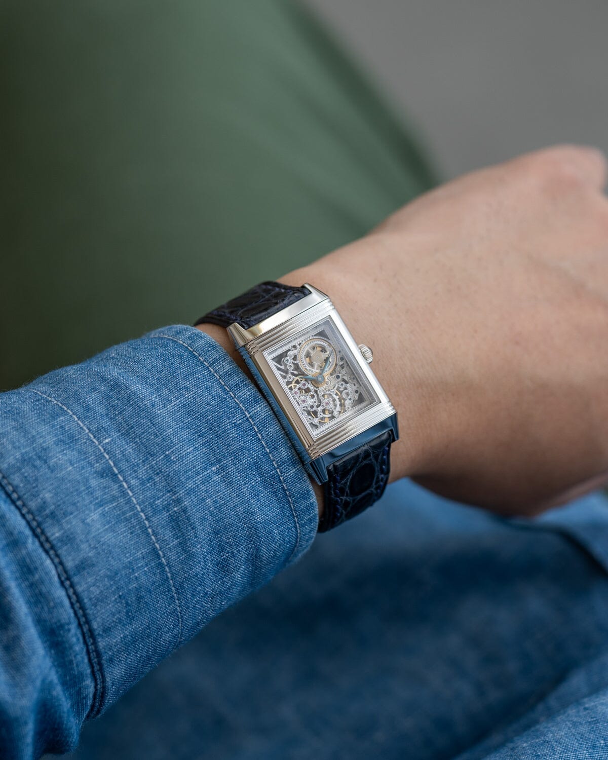 ジャガー・ルクルト レベルソ 270.6.49 プラチナNo.1 箱保証書付き Watch Jaeger-LeCoultre