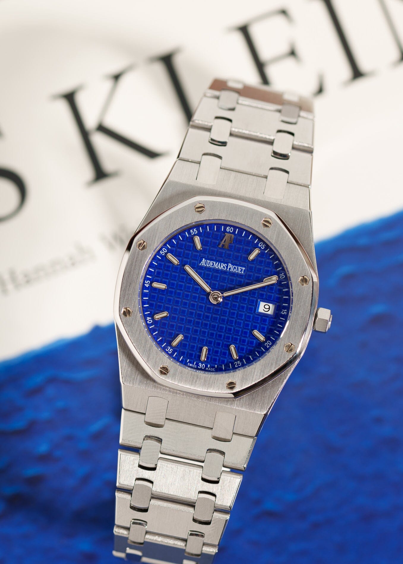 Audemars Piguet ロイヤルオーク 56175 ST "Yves Kein" ブルーダイアル 箱保証書付き Watch AUDEMARS PIGUET