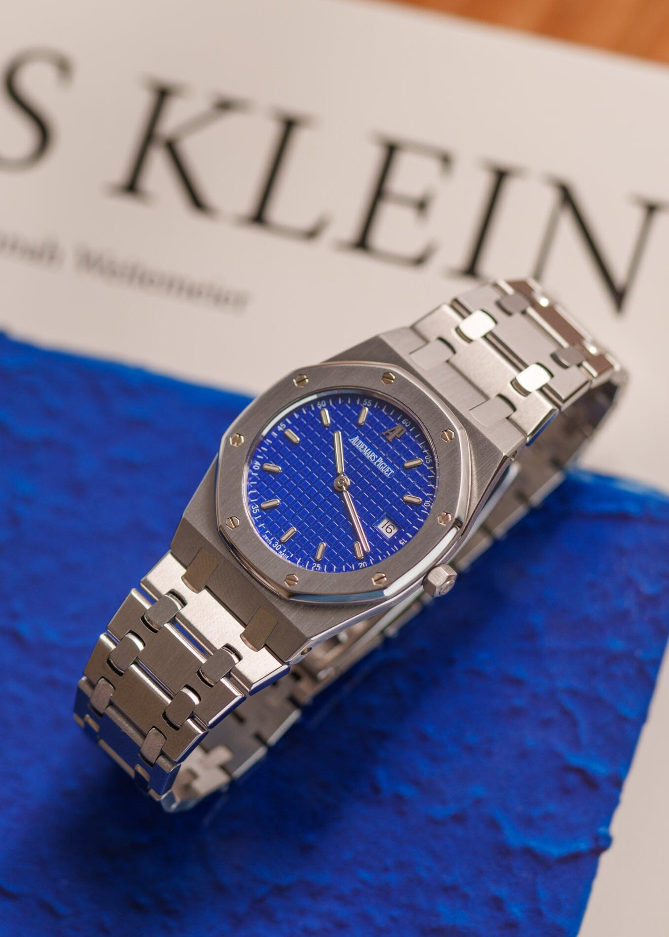 Audemars Piguet ロイヤルオーク 56175 ST "Yves Kein" ブルーダイアル 箱保証書付き Watch AUDEMARS PIGUET