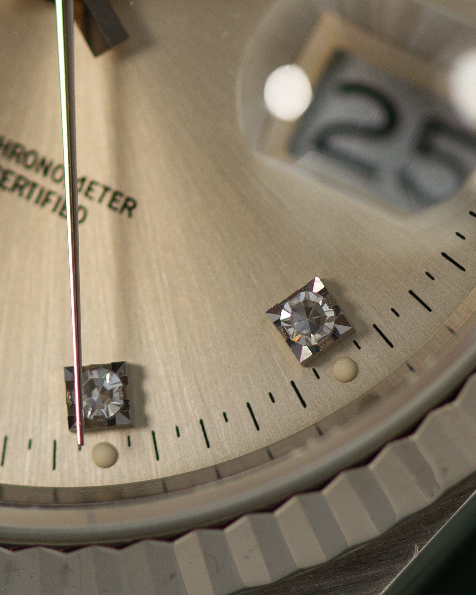 Rolex デイトジャスト 16234 アイボリー ダイヤモンドダイアル Watch ROLEX