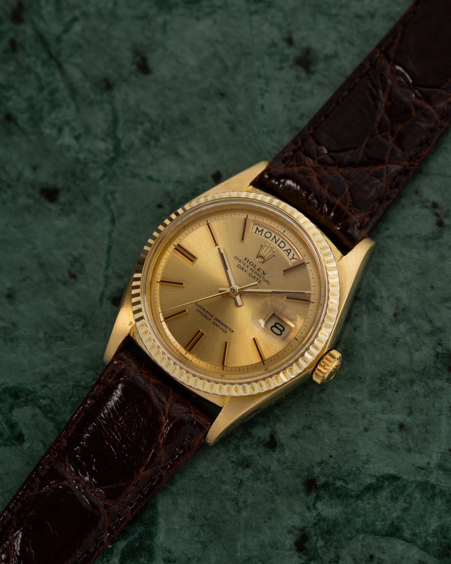 Rolex デイデイト 1803 YG シャンパンダイアル Watch ROLEX