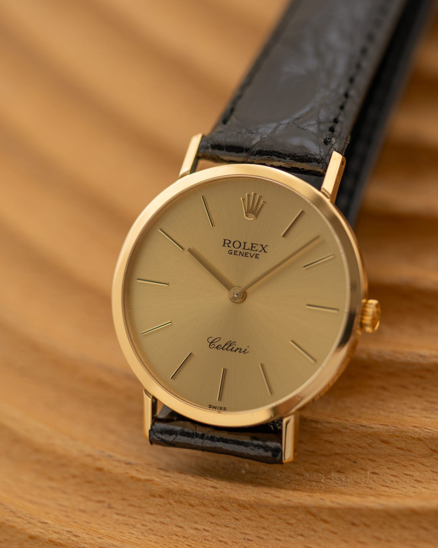 Rolex チェリーニ 4112 シャンパンダイアル Watch ROLEX