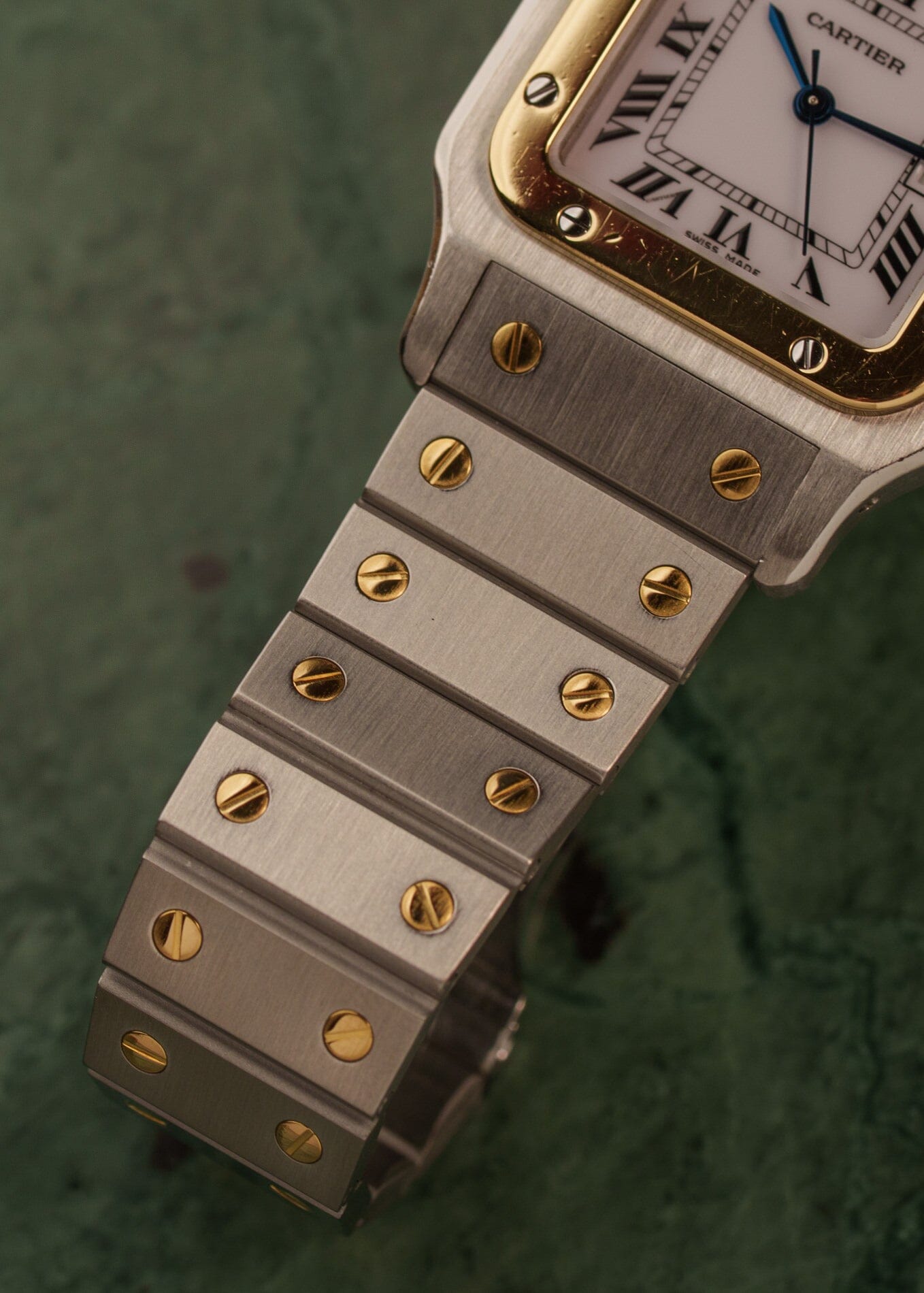 Cartier サントスガルベ LM 2961 自動巻き 国際永久保証書付き Watch CARTIER