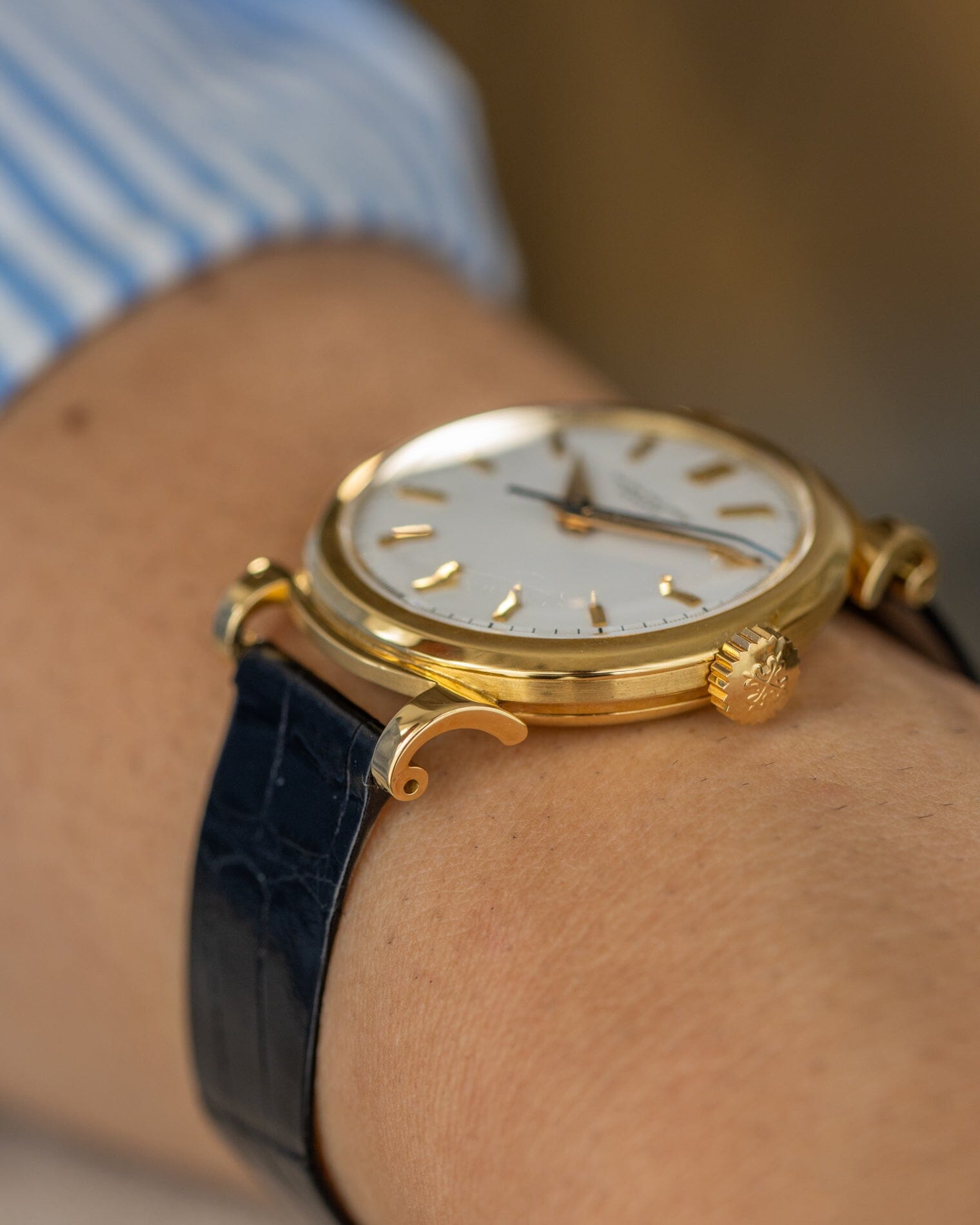 Patek Philippe カラトラバ 1491 YG アーカイブ付き Watch PATEK PHILIPPE