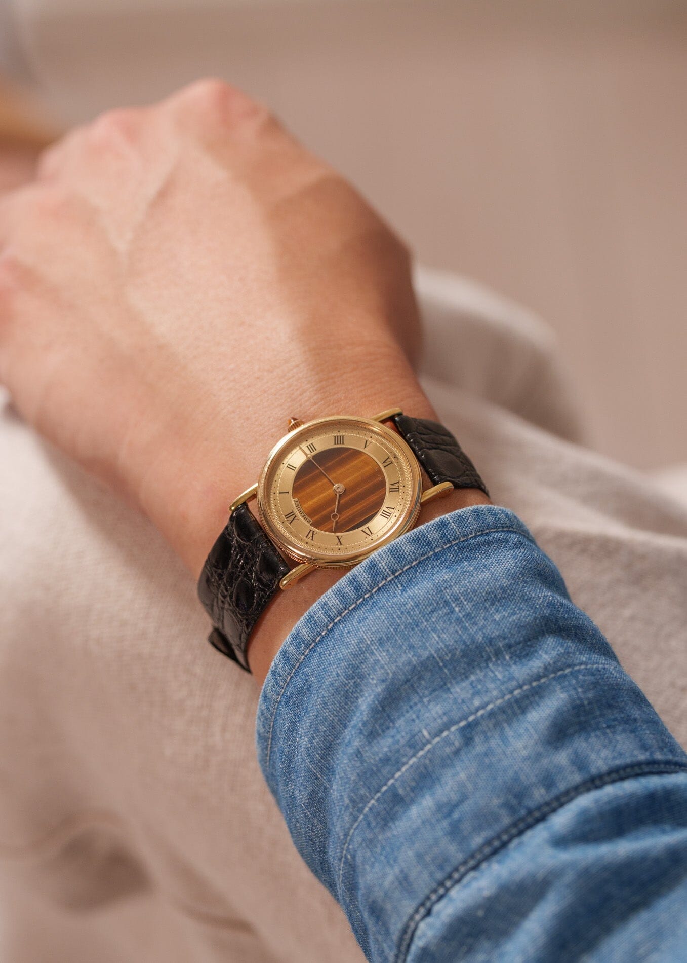 Breguet クラシック YG タイガーアイ 手巻き Cal.839 Watch BREGUET