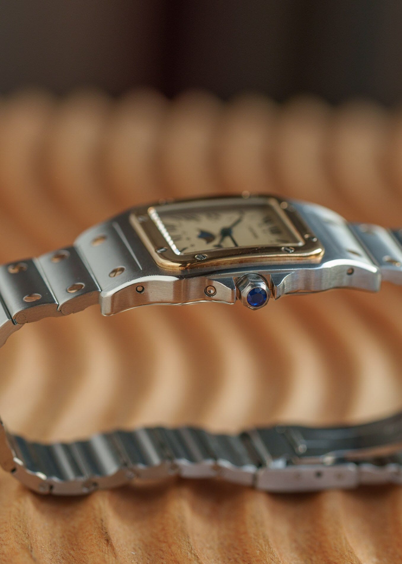 Cartier サントスガルベ LM 119901 ムーンフェイズ Watch CARTIER