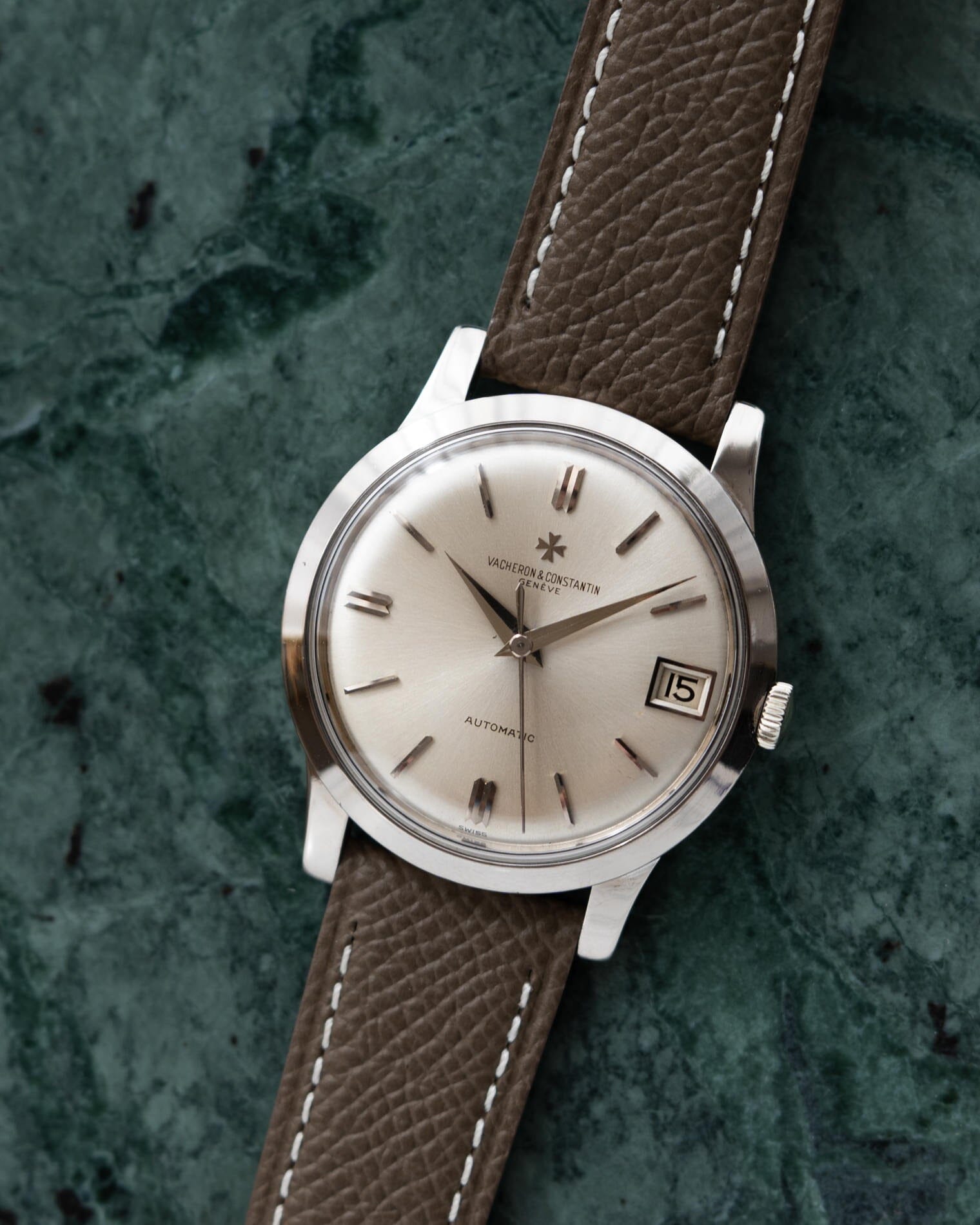 Vacheron Constantin ラウンド 6378Q WG シルバーダイアル Watch VACHERON CONSTANTIN