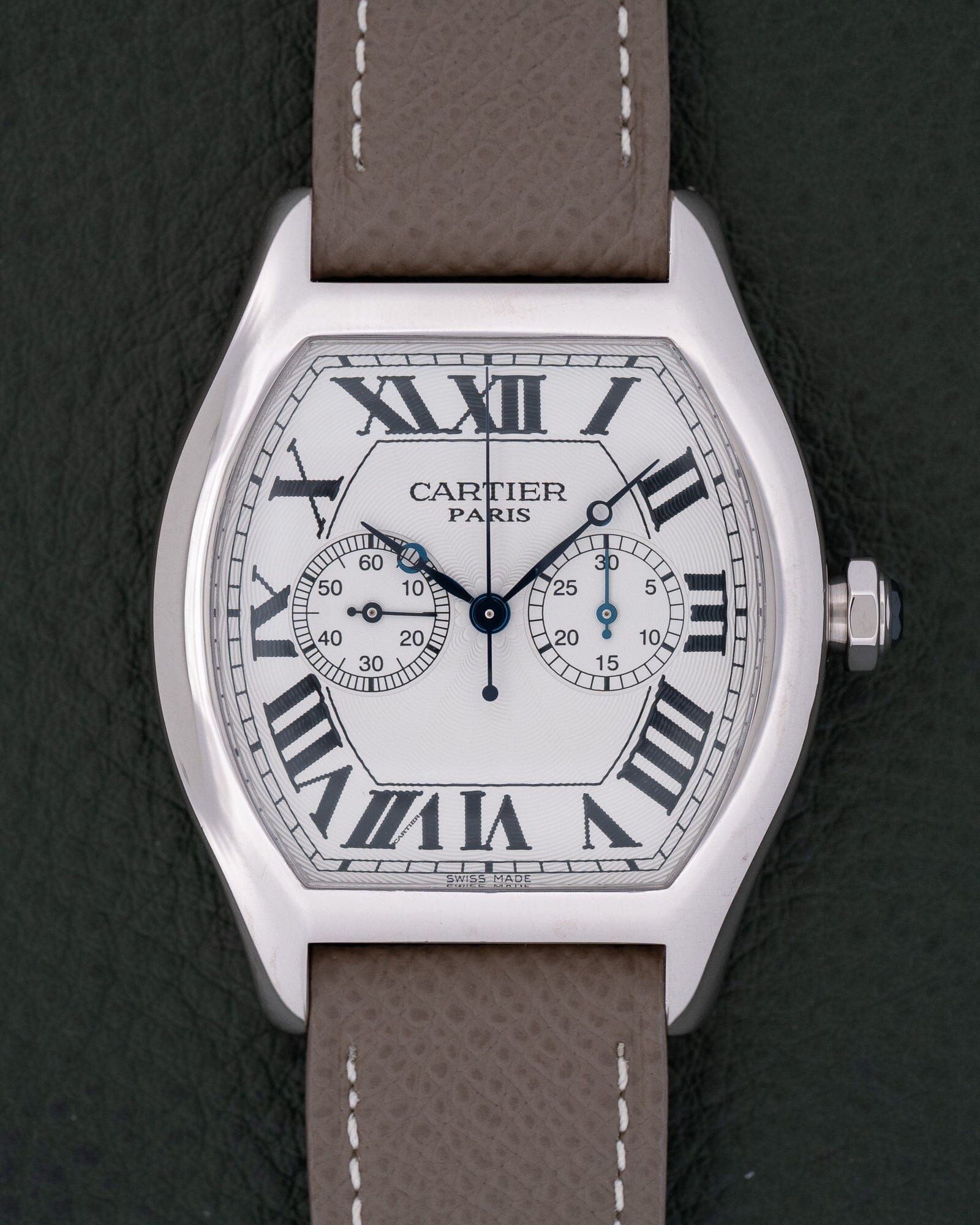 Cartier トーチュ 2762 WG モノプッシャークロノグラフ CPCP Watch CARTIER
