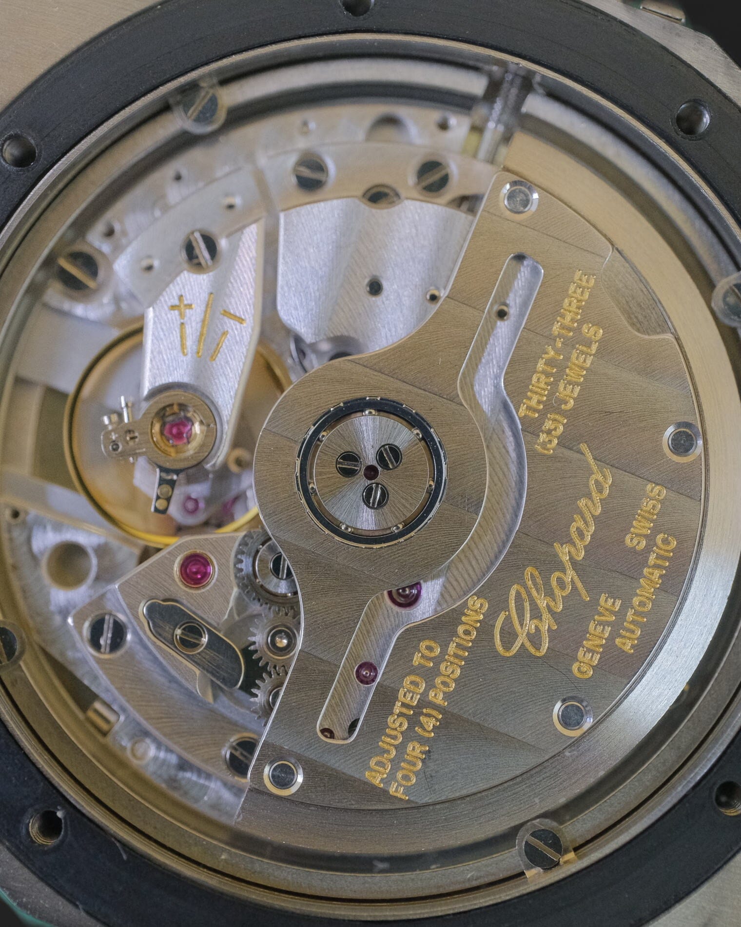 Chopard サンモリッツ 8300 SS ホワイトローマン Watch CHOPARD