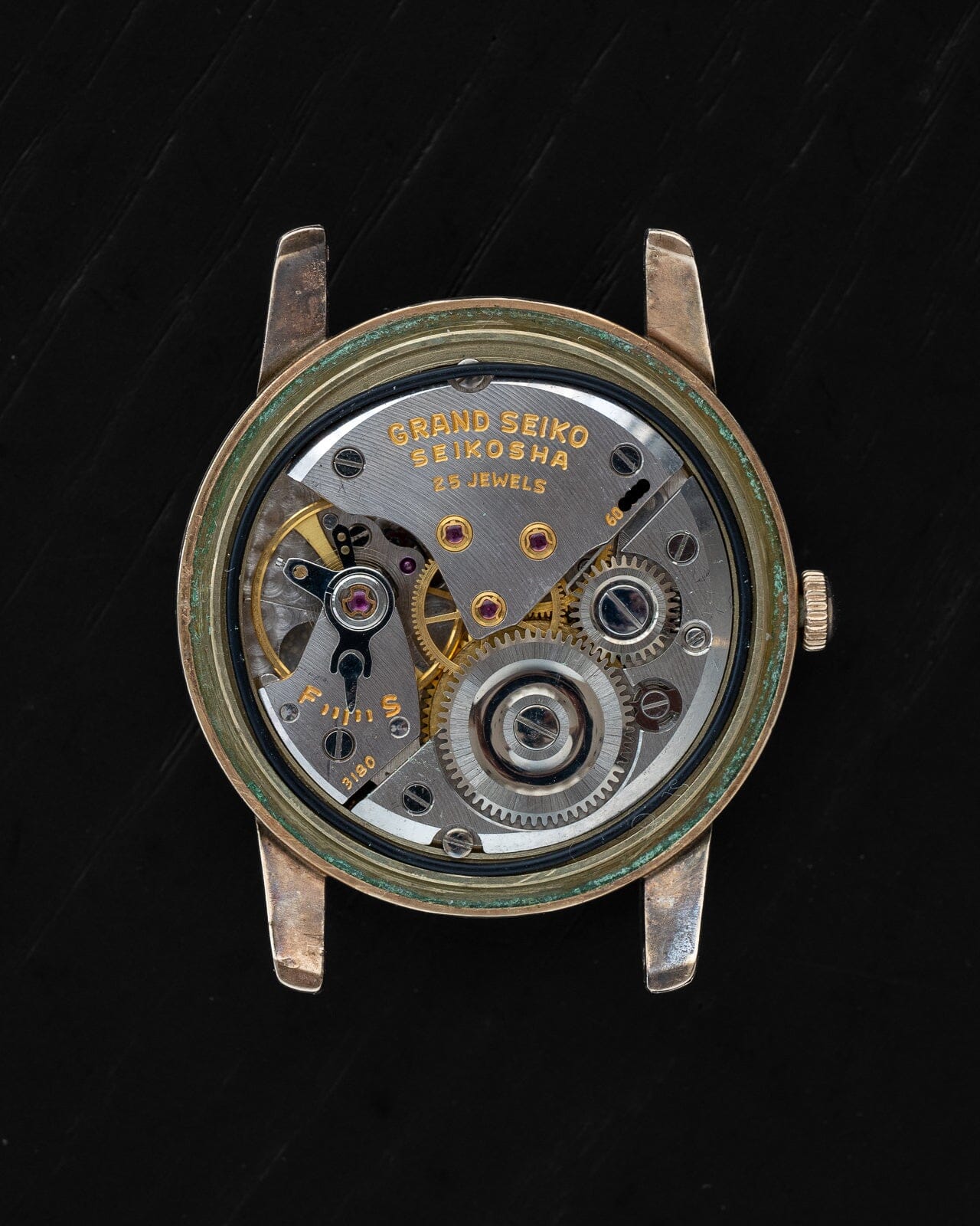 グランドセイコー ファースト J14070 彫り文字盤 Watch SEIKO