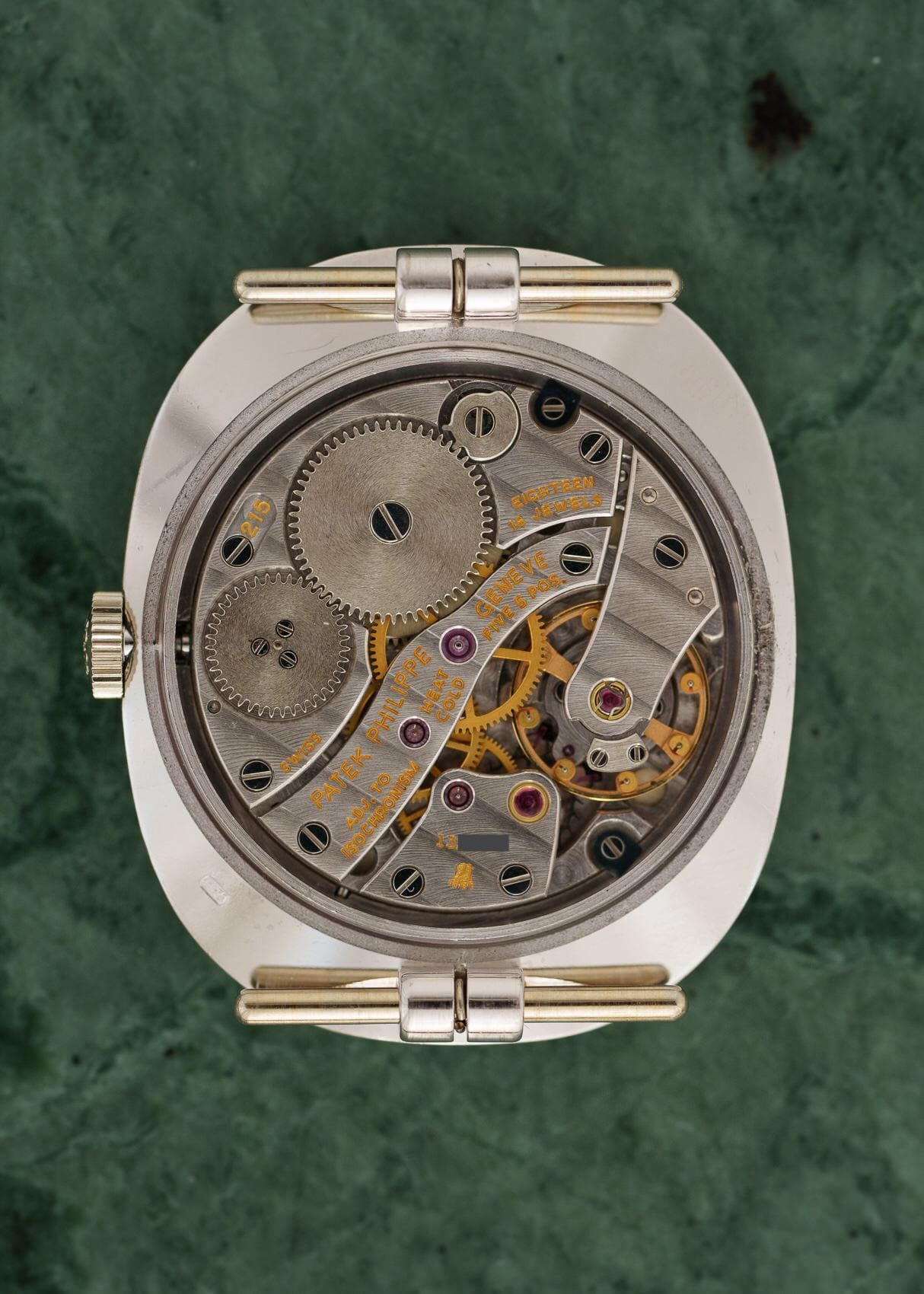 Patek Philippe ゴールデンエリプス 3848 WG シルバーシグマダイアル Watch PATEK PHILIPPE