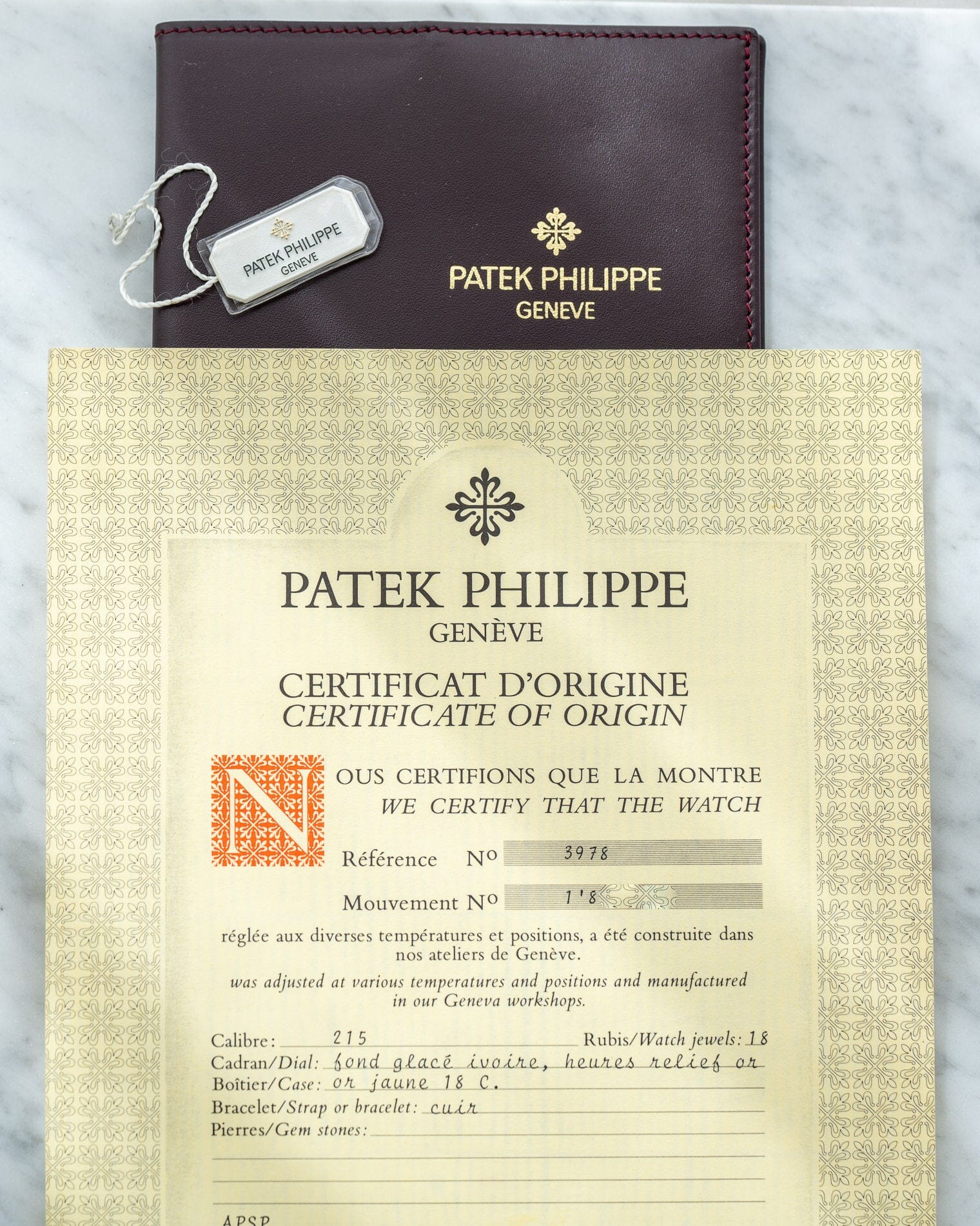 Patek Philippe ゴールデンエリプス 3978 YG シグマダイアル 保証書付き Watch PATEK PHILIPPE