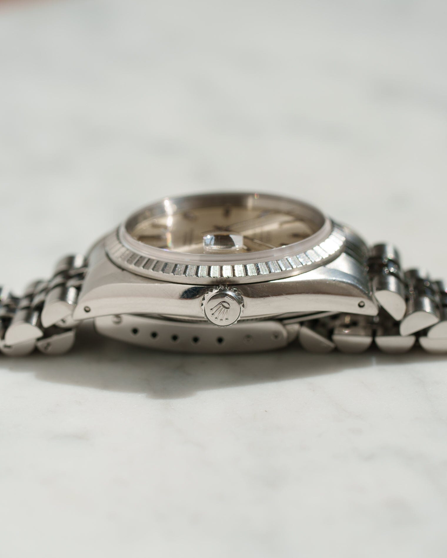 ロレックス デイトジャスト 16220 シルバーダイアル 保証書 国際サービス保証書付き Watch ROLEX