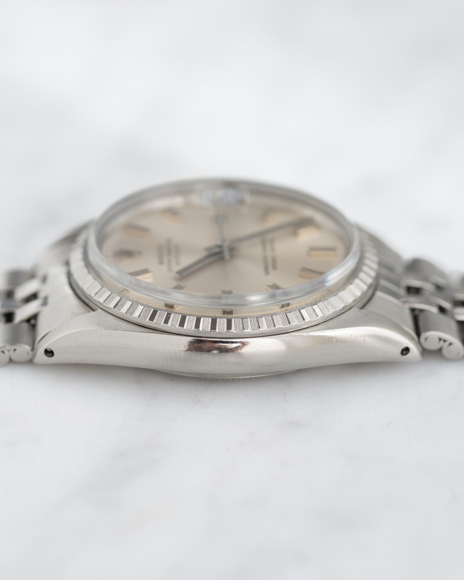Rolex Datejust 1601 Wide Boy Dial Watch ROLEX